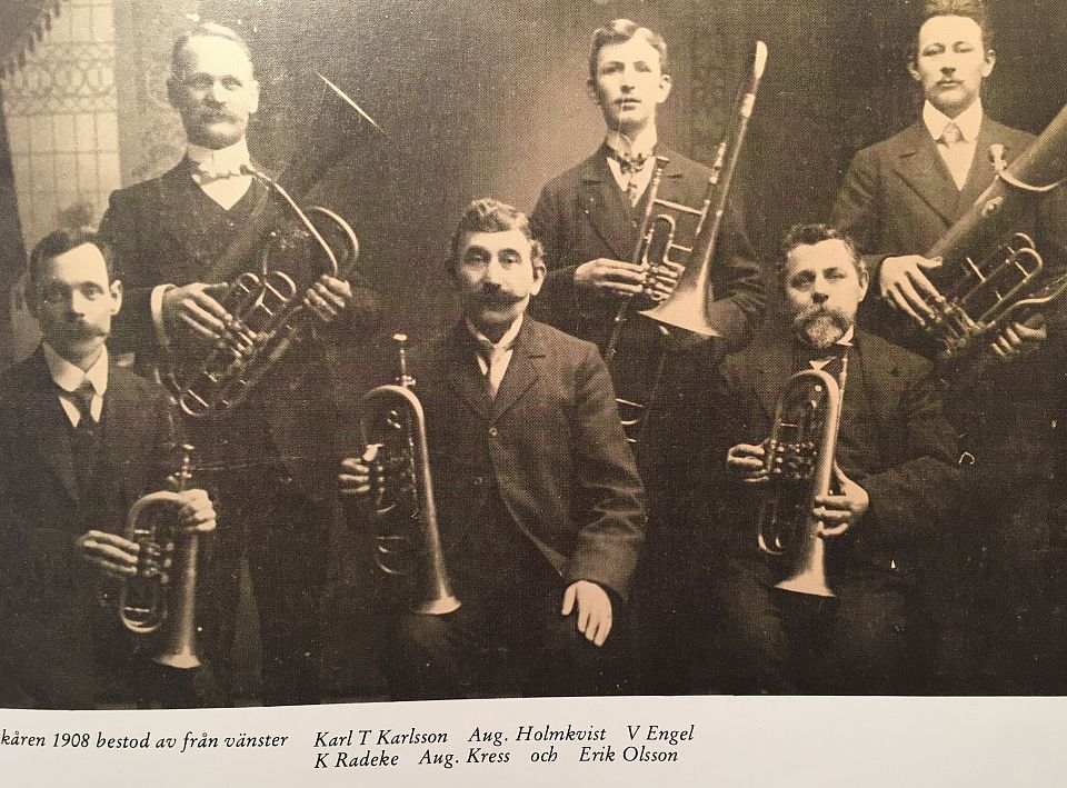 Musikkår 1908