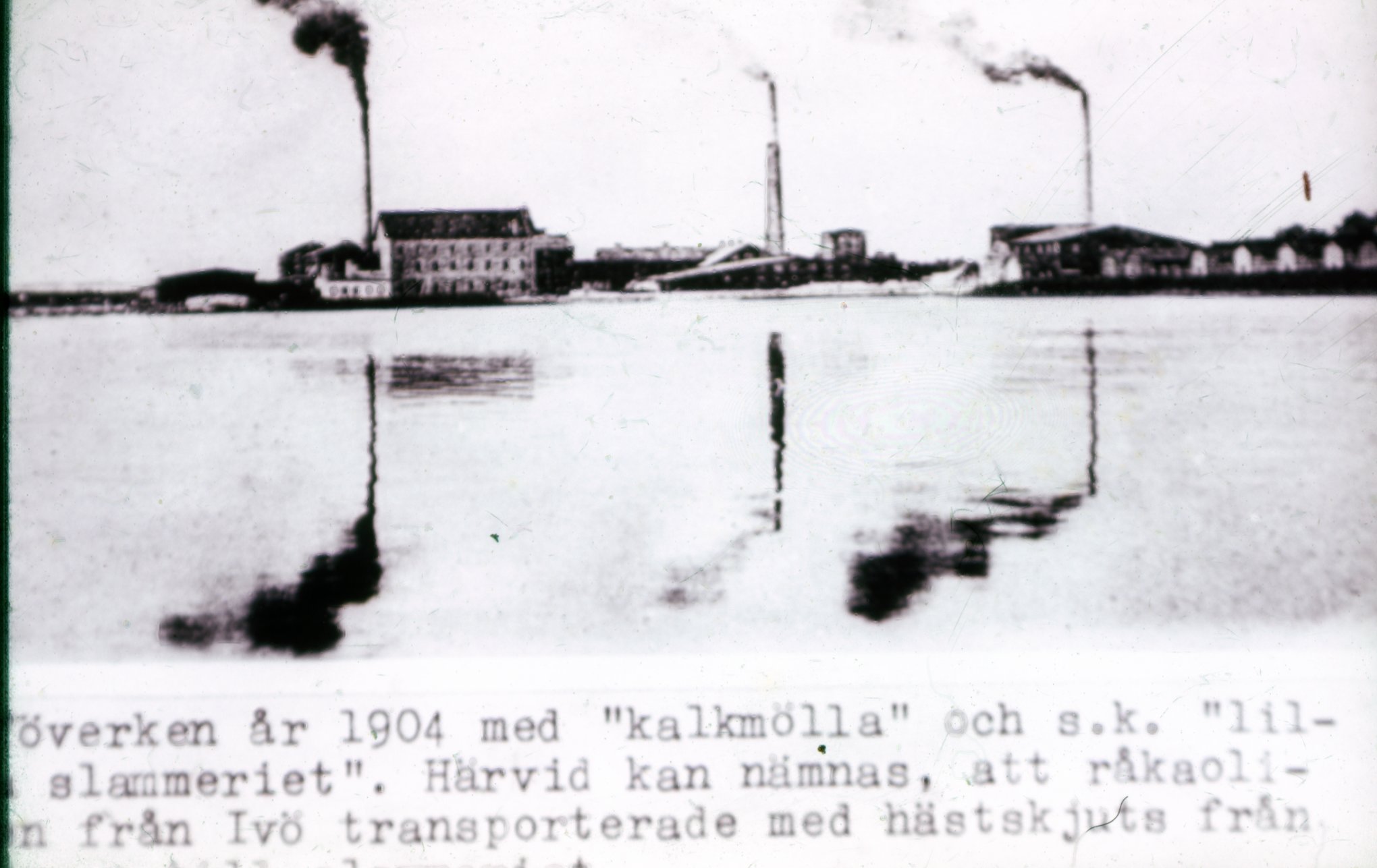 Fabrik Fabrik Ifö Cementfabriks AB, AB Ifö Chamotte & Kaolinverk 1904