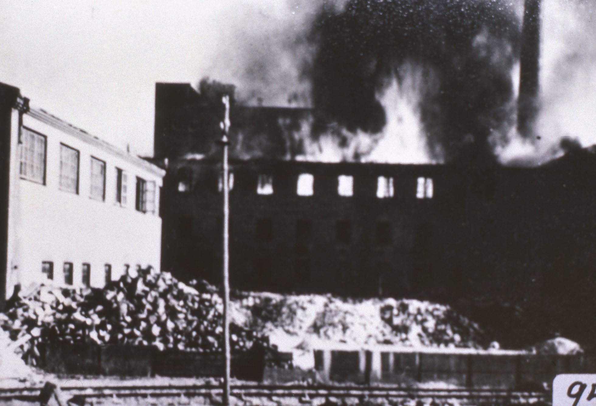 Fabrik Ifö Cementfabriks AB, AB Ifö Chamotte & Kaolinverk  Chamottefabriken Brand 1914