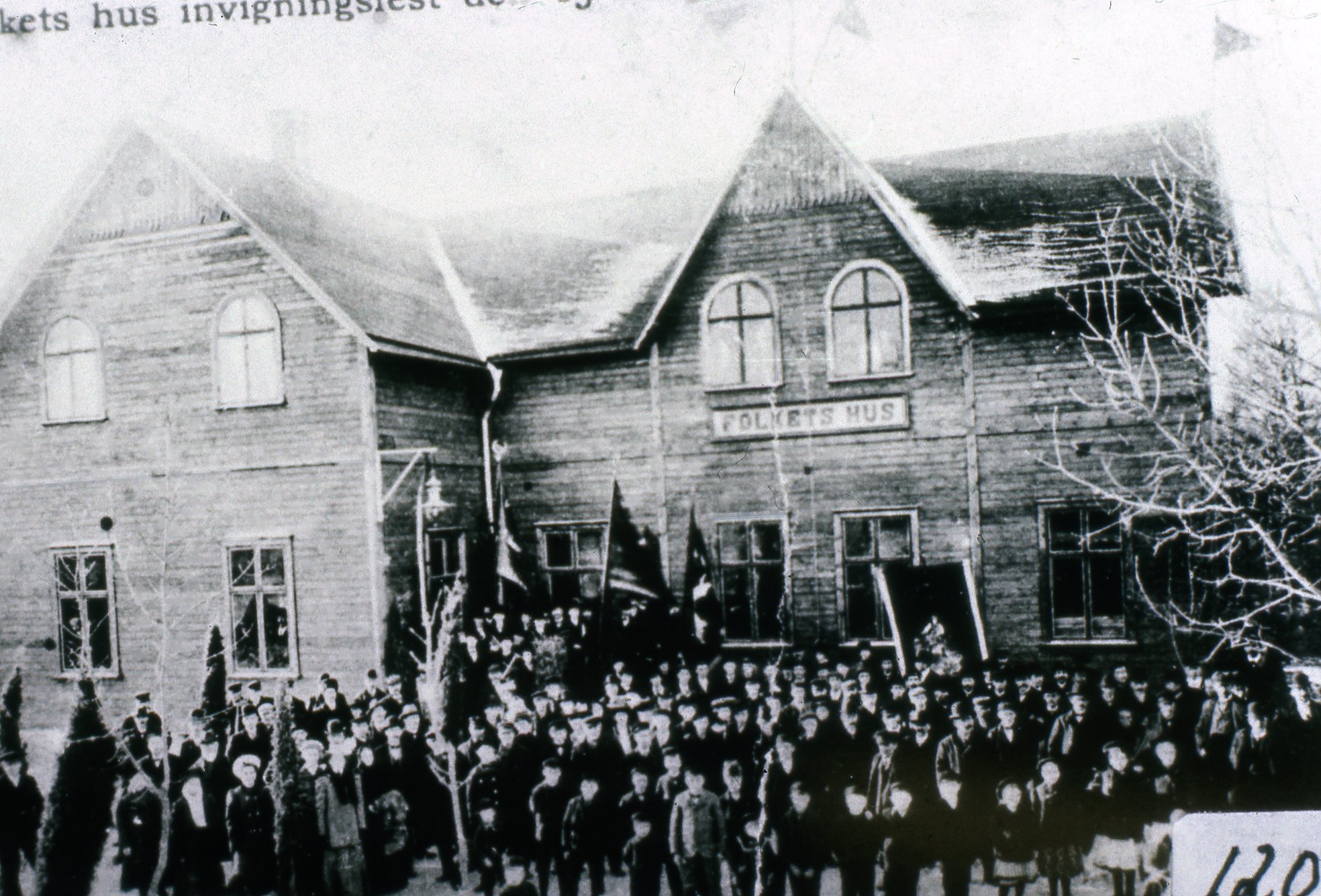 Bromölla Gamla Folkets Hus Storgatan Invigning 1908