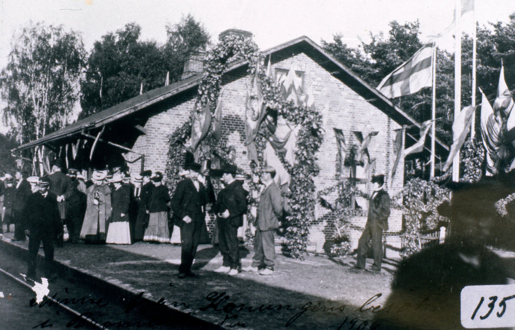 Bromölla Bromölla Station Invigning Kungabesök