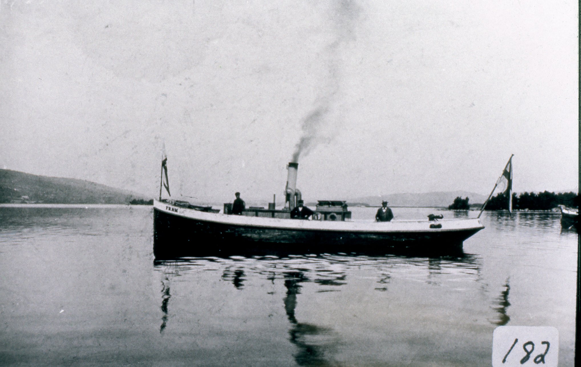 Fabrik Iföverken Ångbåten Fram 1903