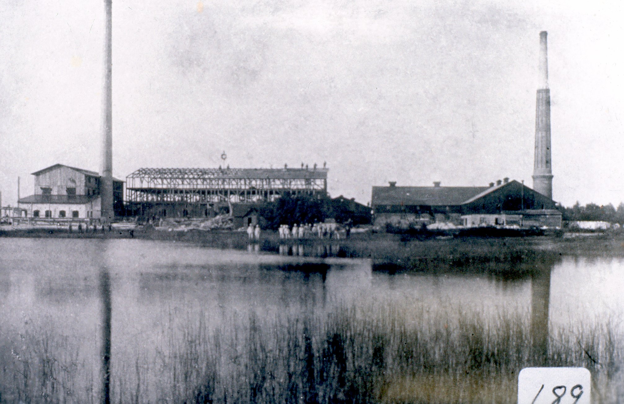 Fabrik Taklagsfest Nya slammeriet 1904