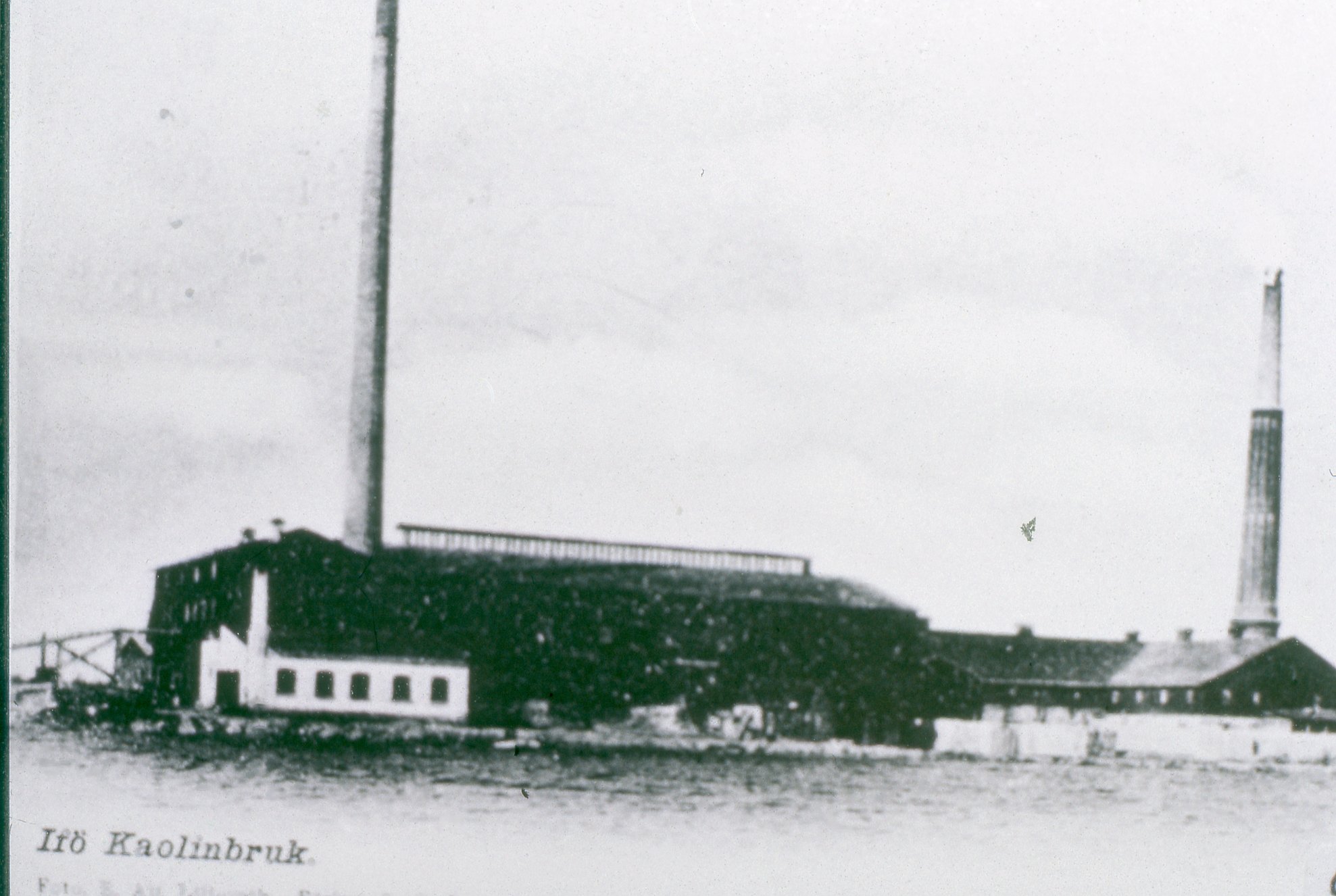 Fabrik Ifö Kaolin & Chamottefabriks AB 1905