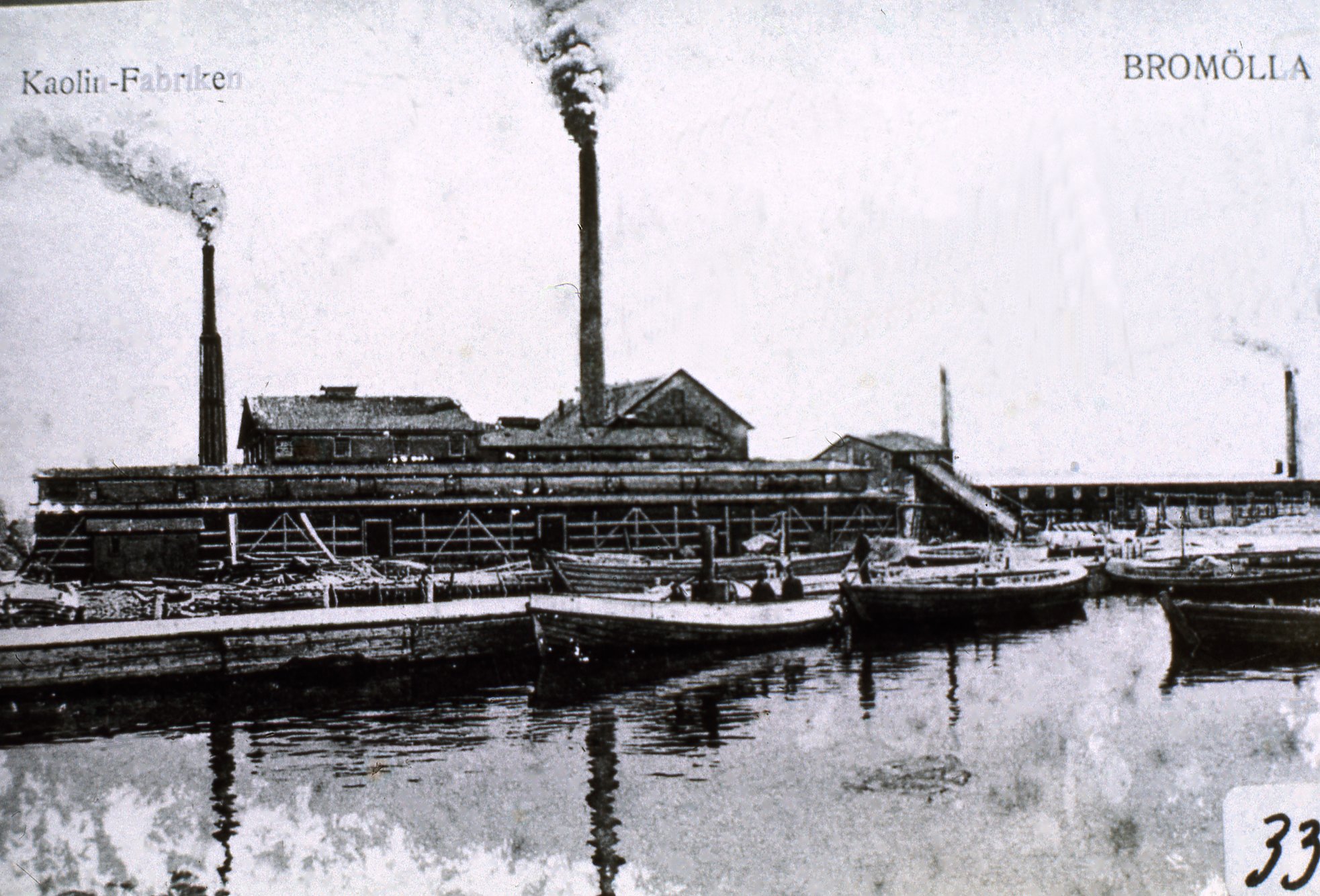 Fabrik Ifö Kaolin & Chamottefabriks AB 1918