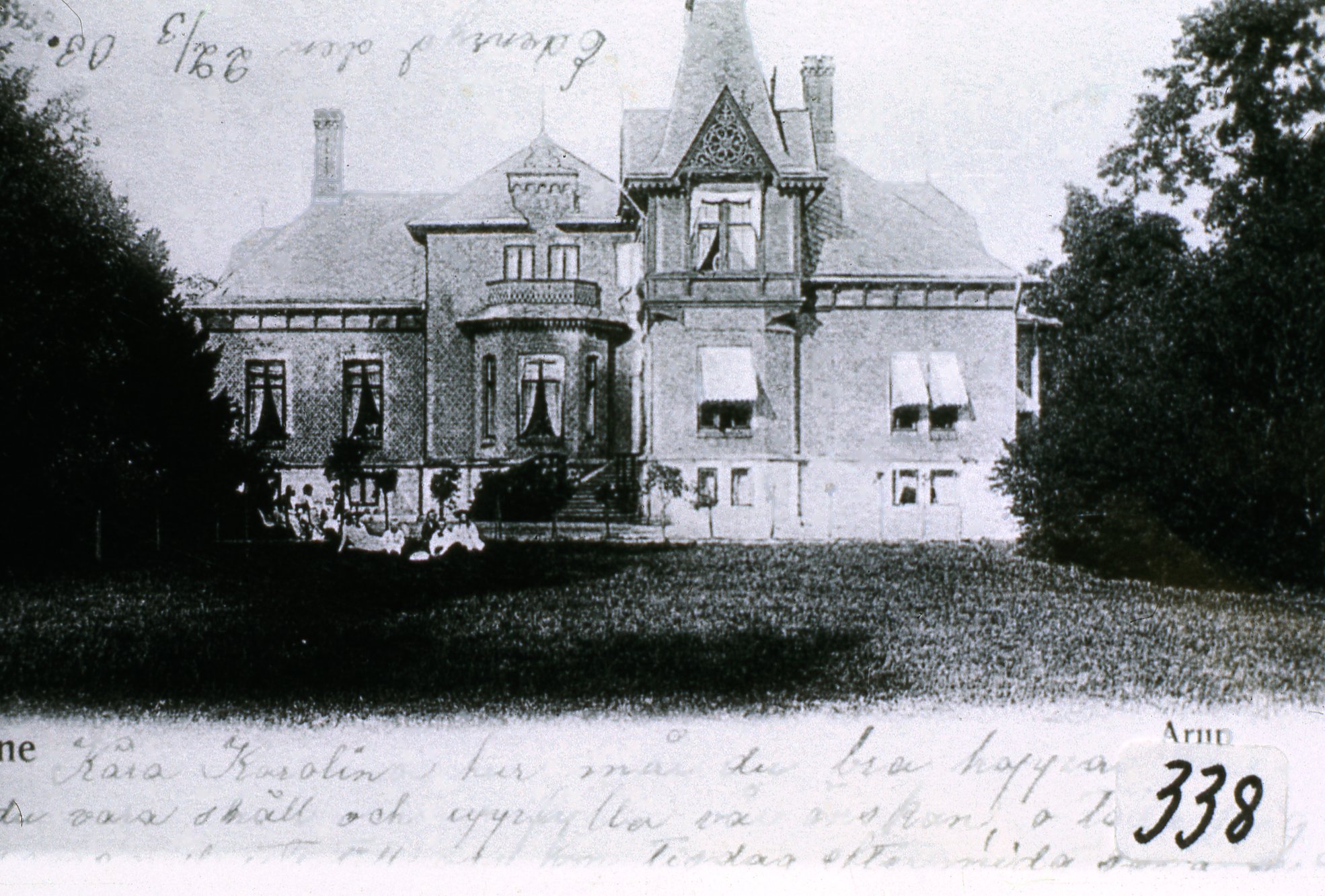 Bromölla Omnejd Årup Slott Park 1903