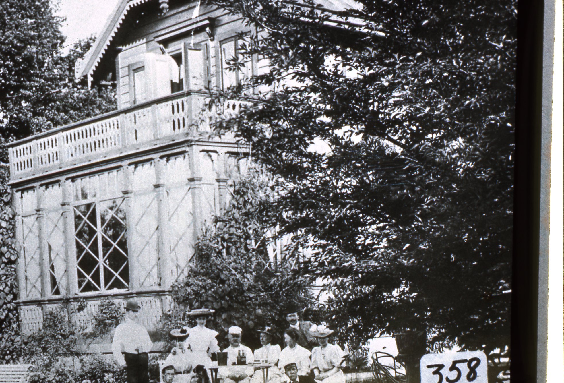 Bromölla Villa Ekebacken Storgatan Söder järnvägen. Brann ner 1929