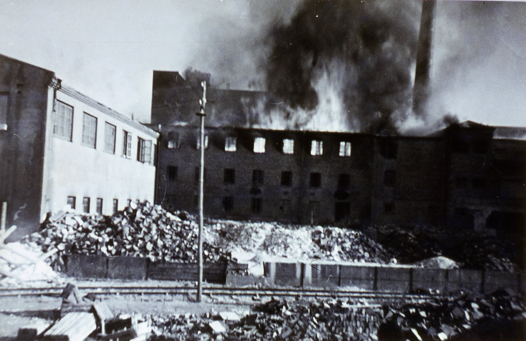 Fabrik Iföverken Chamottefabriken Brand 1940