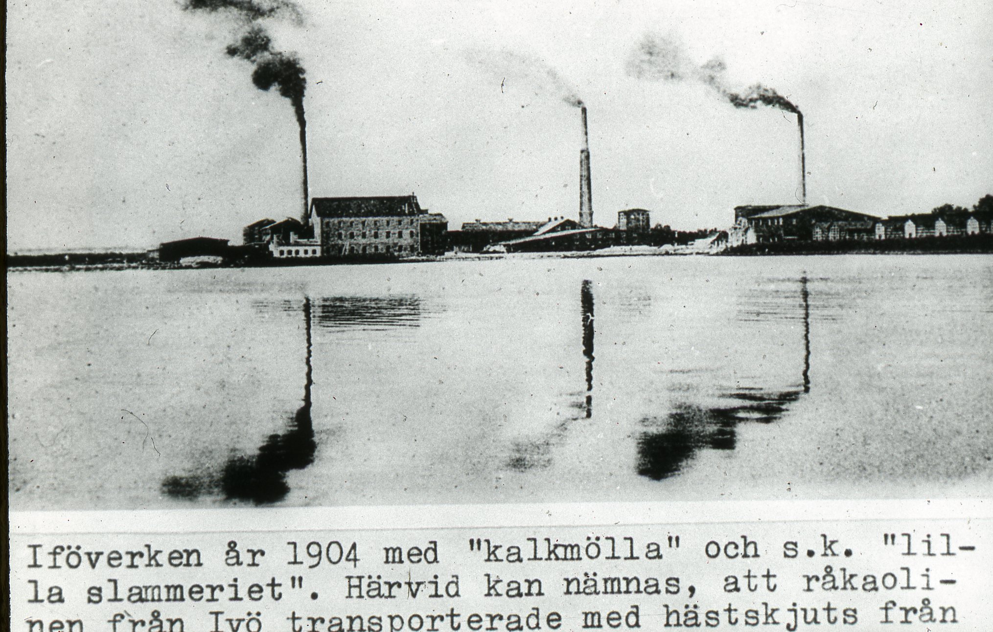 Fabrik Ifö Cementfabriks AB Aktibolaget Ifö Chamotte & Kaolinverk 1904