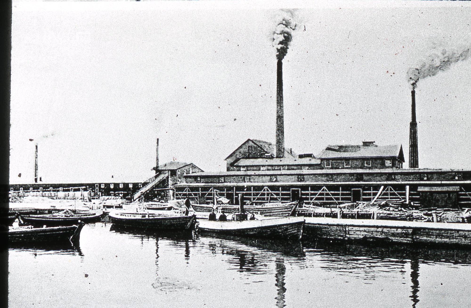 Fabrik Ifö Cementfabriks AB Aktibolaget Ifö Chamotte & Kaolinverk Hamn 1906