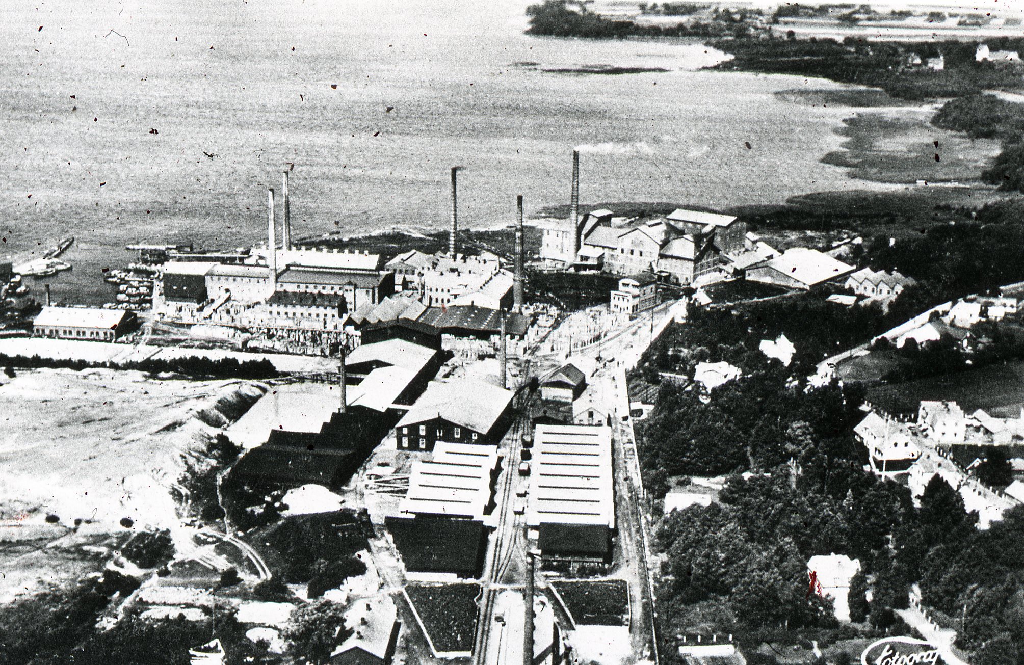 Fabrik Ifö Kaolin & Chamottefabriks AB 1910