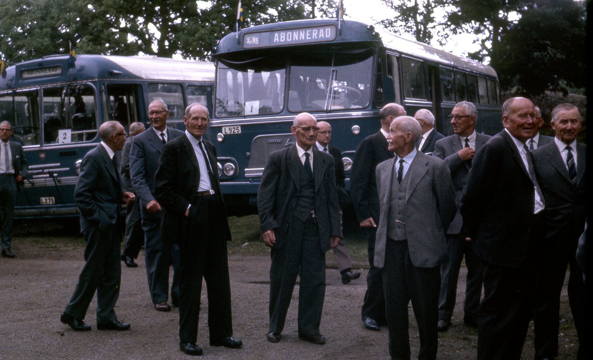 Fabrik Pensionärsutflykt 1964