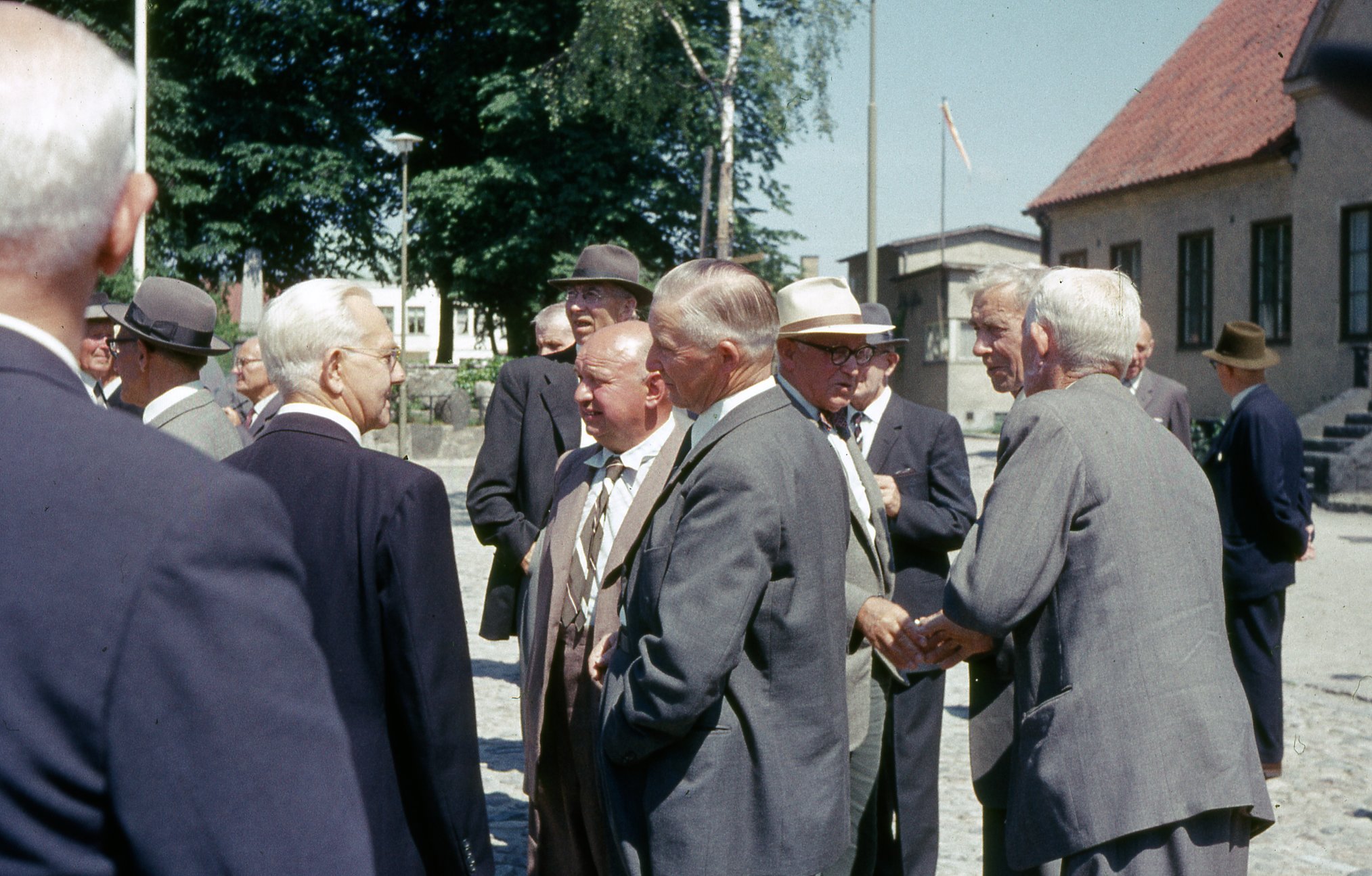 Fabrik Pensionärsutflykt Forsakar Kristinehov 1960