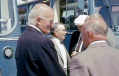 Fabrik Pensionärsutflykt Forsakar Cristinehof 1960