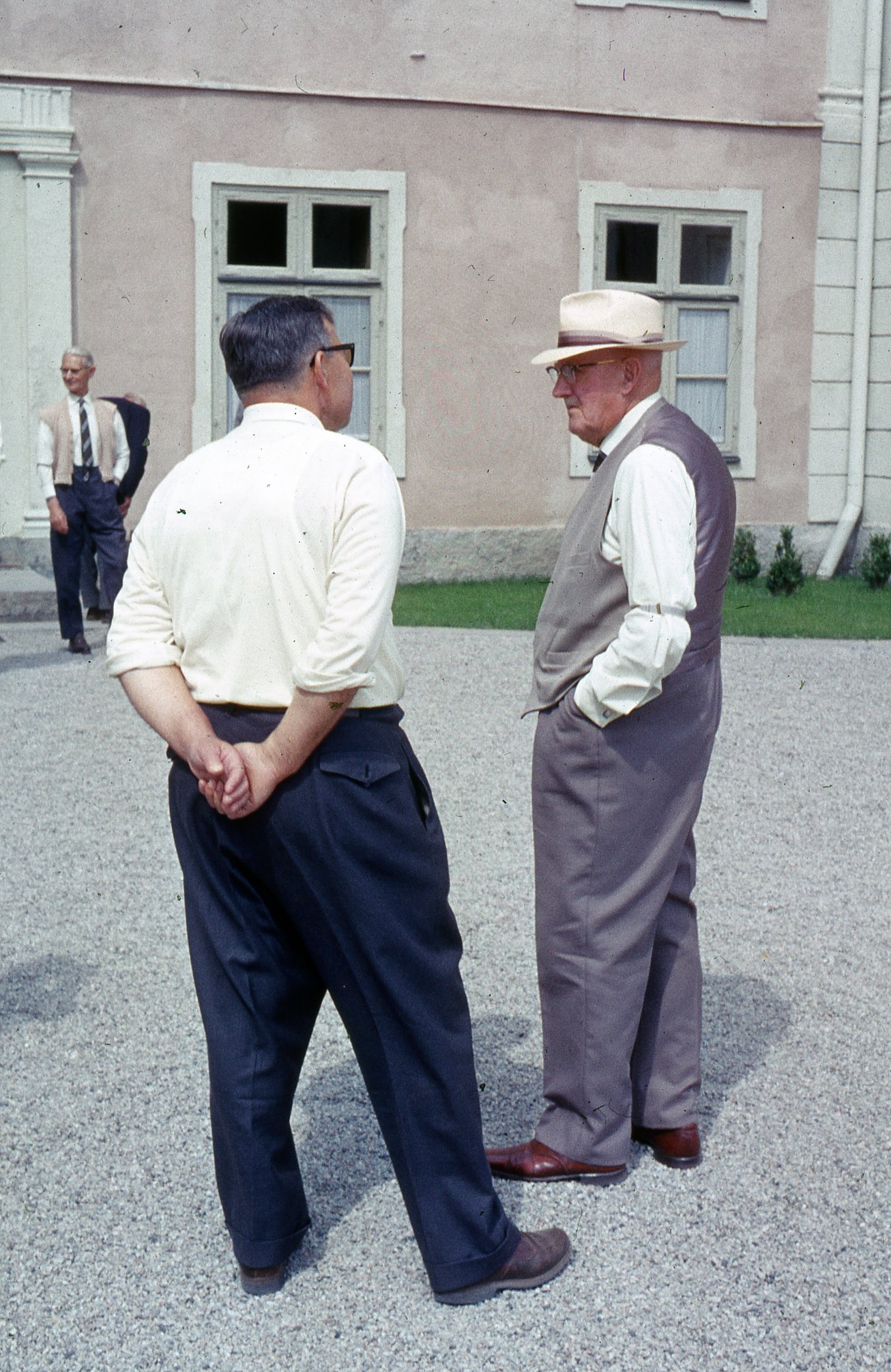 Fabrik Pensionärsutflykt Forsakar Cristinehof1960