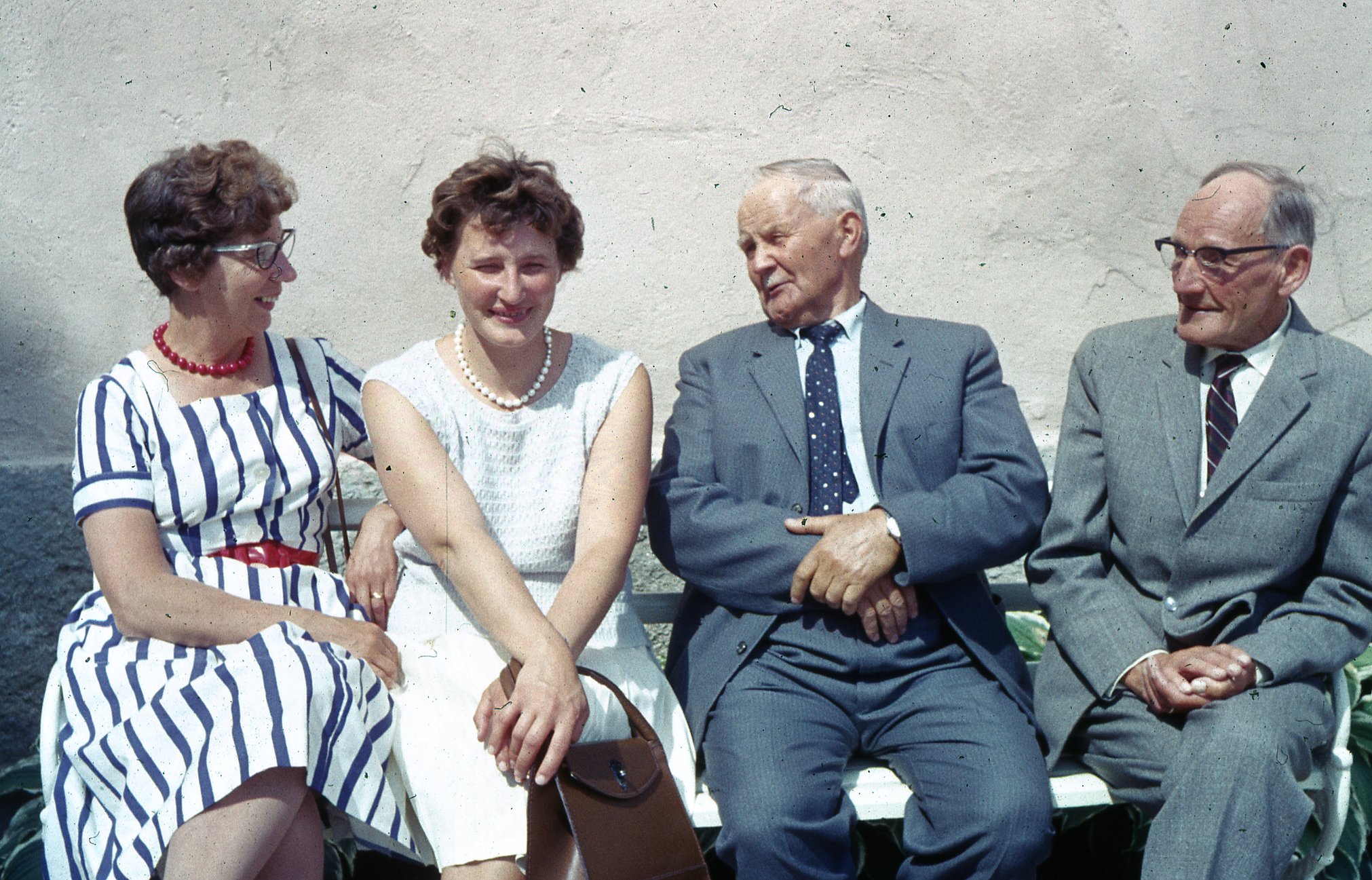 Fabrik Pensionärsutflykt Forsakar Cristinehof 1960