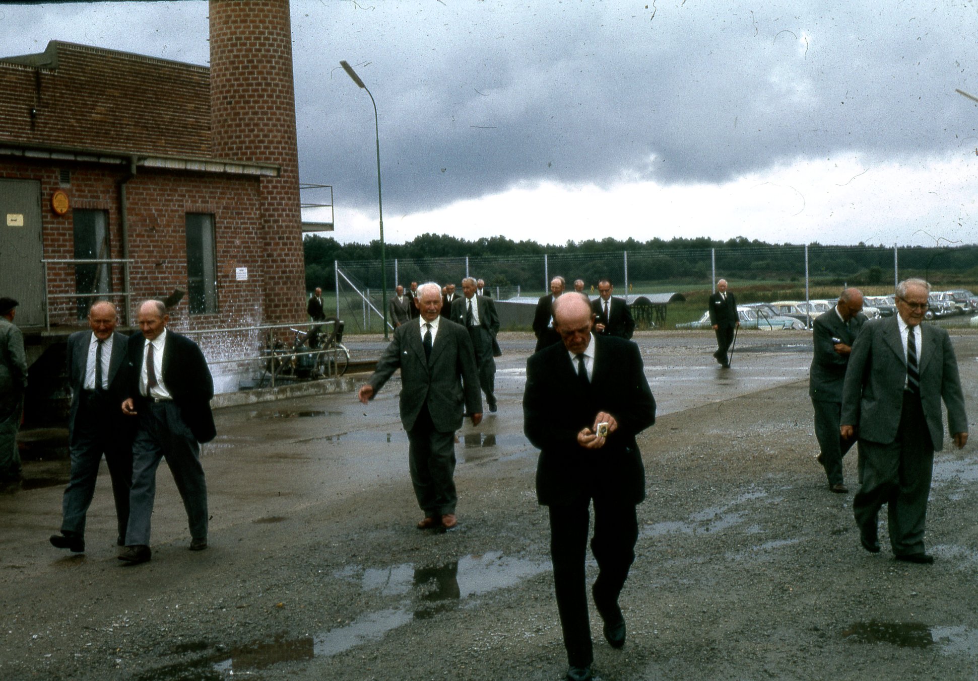 Fabrik Pensionärsutflykt Kyrkhult 1964