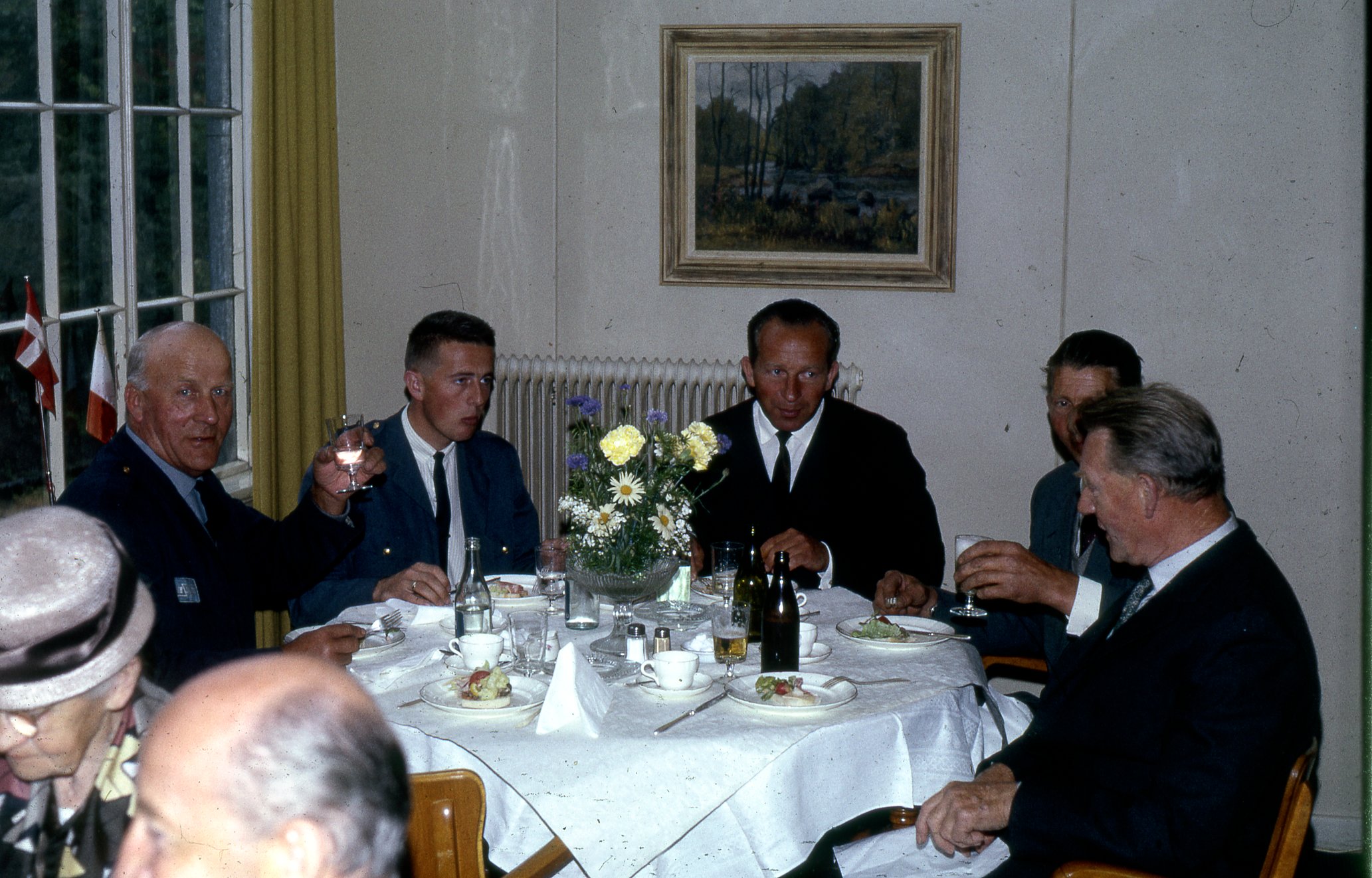 Fabrik Pensionärsutflykt Kyrkhult 1964