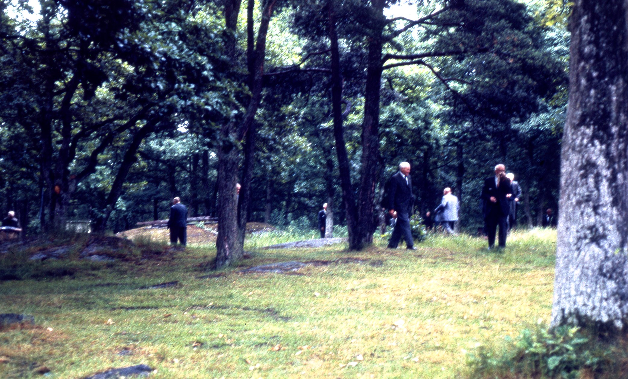 Fabrik Pensionärsutflykt Kyrkhult 1964