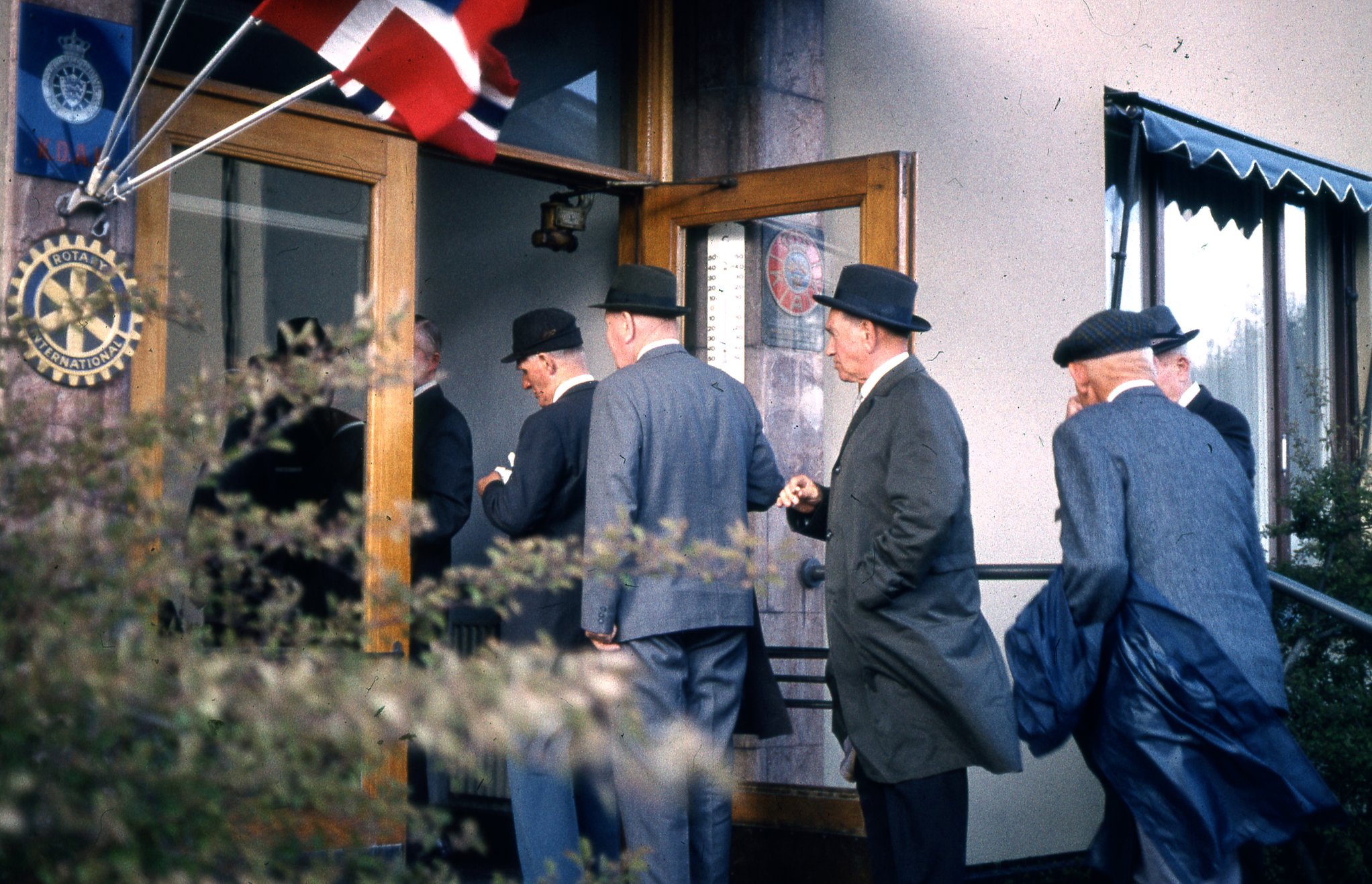 Fabrik Pensionärsutflykt Kyrkhult 1964