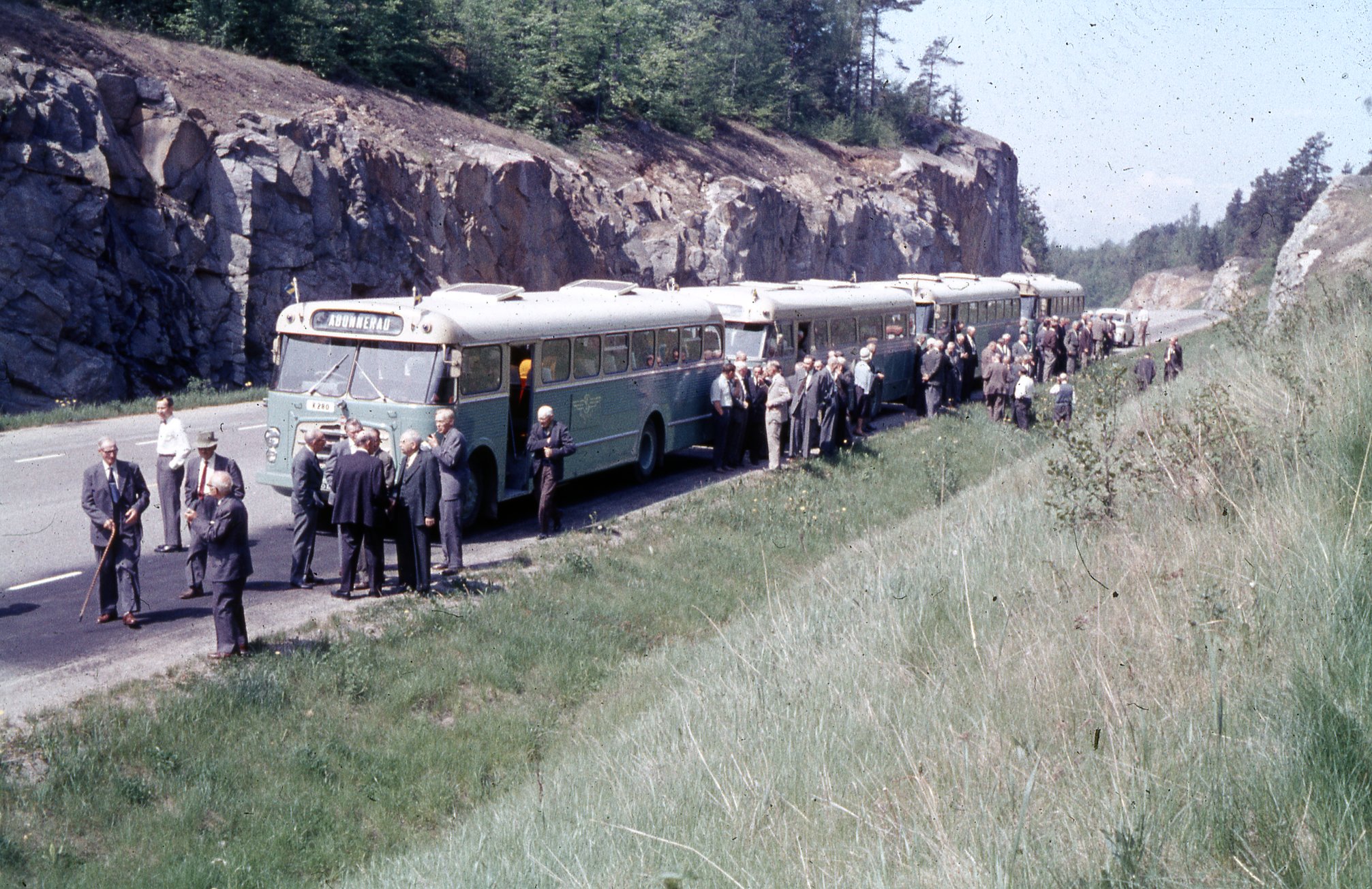 Fabrik Pensionärsutflykt 1965