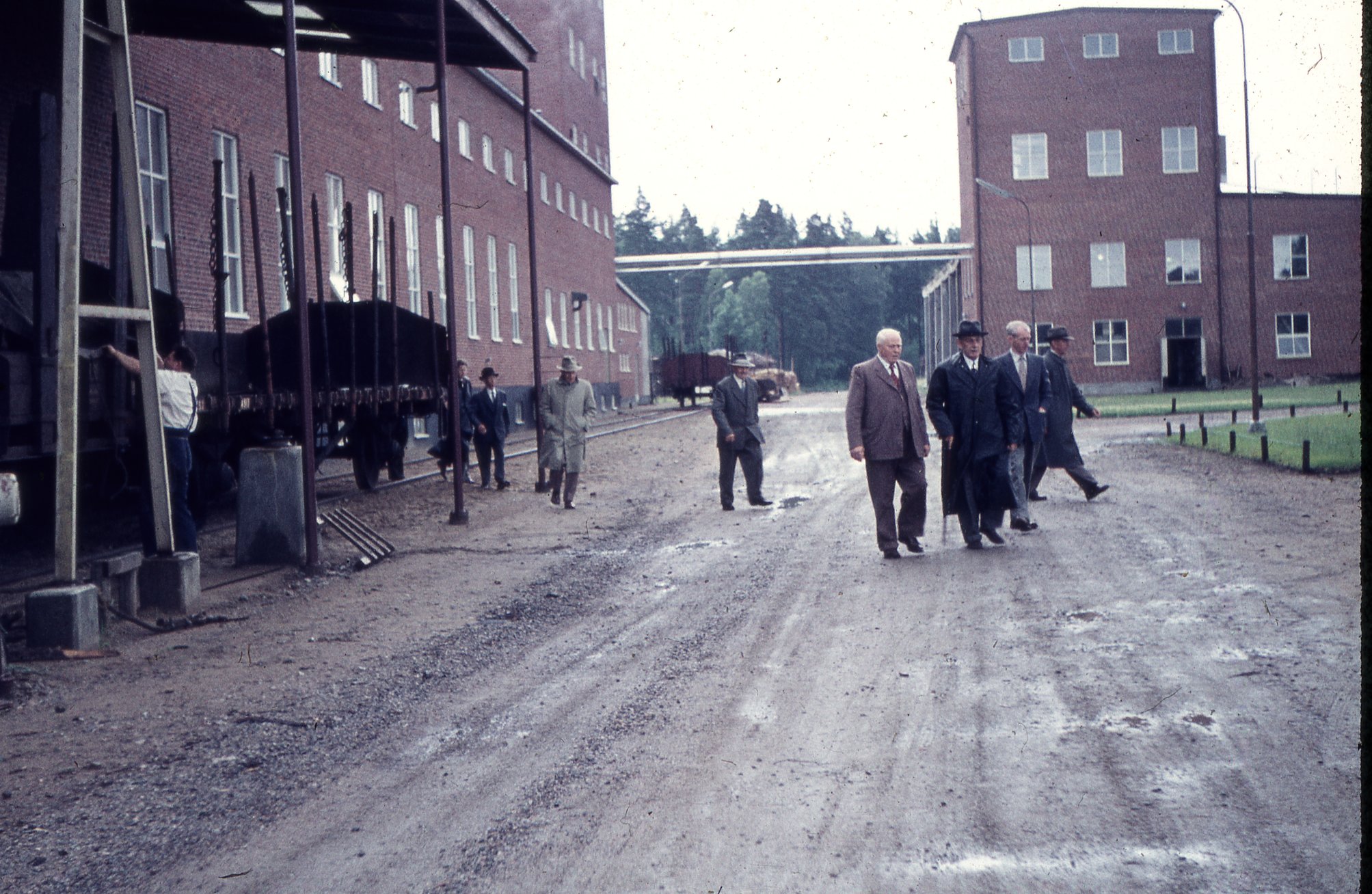 Fabrik Pensionärsutflykt Ballingslöv 1958