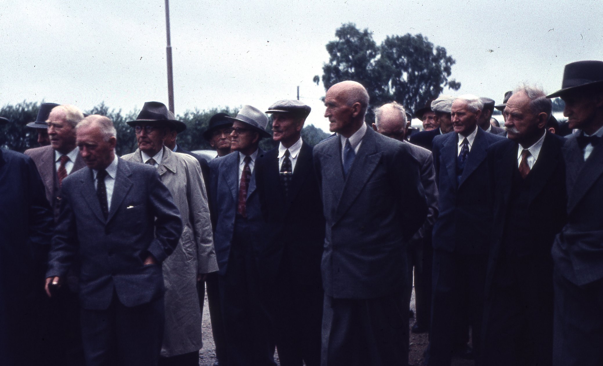 Fabrik Pensionärsutflykt Ballingslöv 1958