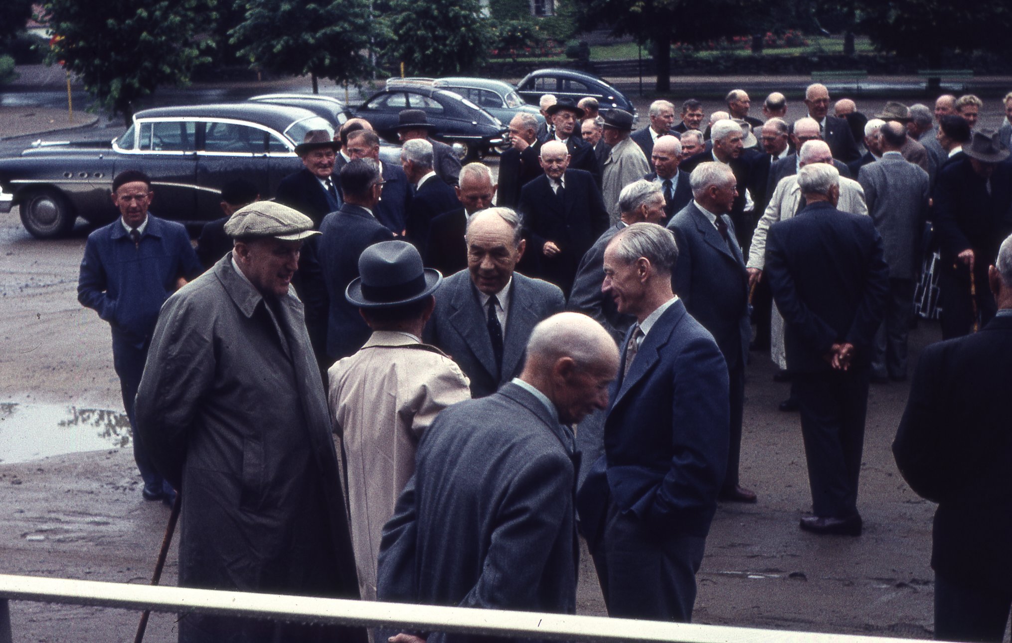 Fabrik Pensionärsutflykt Ballingslöv 1958