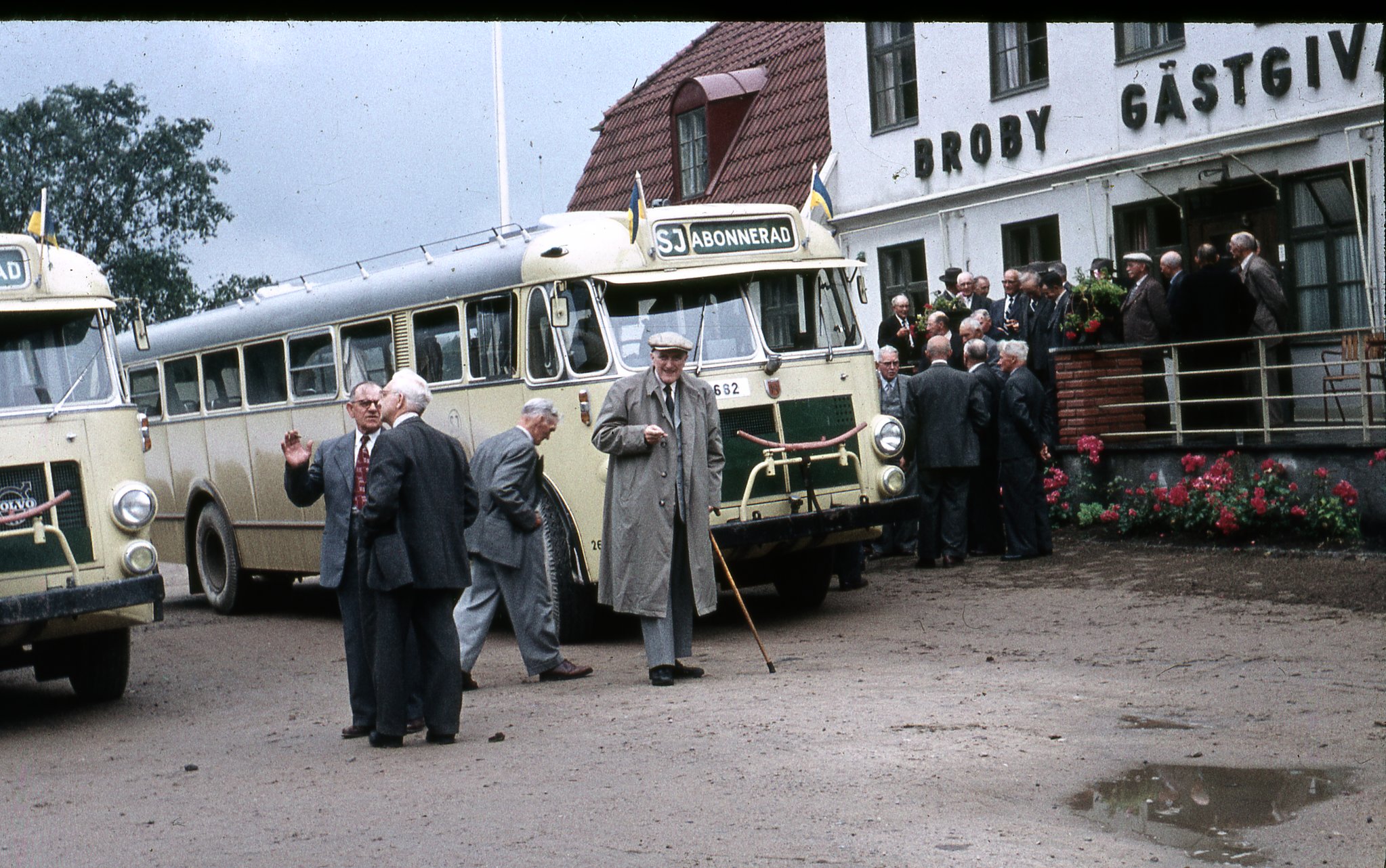 Fabrik Pensionärsutflykt Ballingslöv 1958