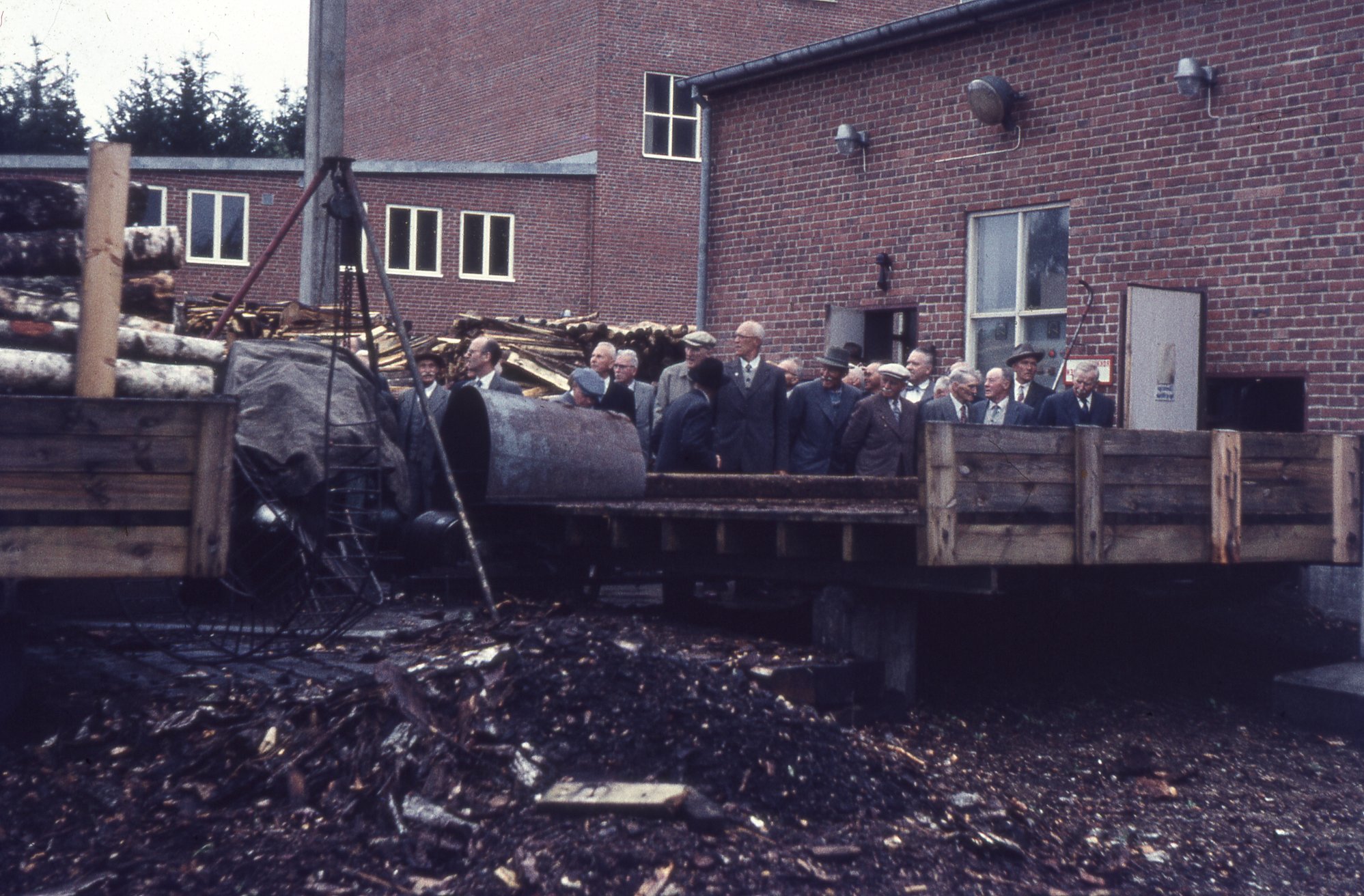 Fabrik Pensionärsutflykt Ballingslöv 1958