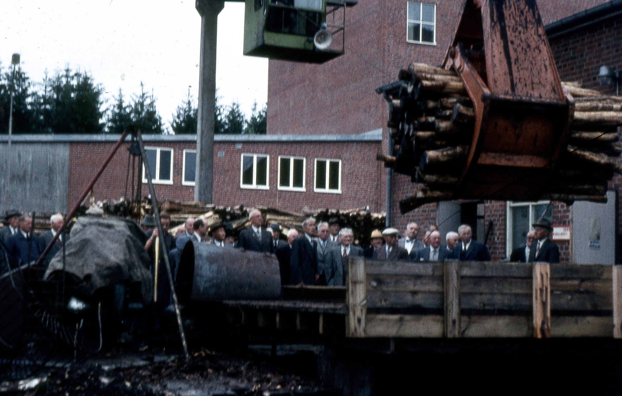 Fabrik Pensionärsutflykt Ballingslöv 1958