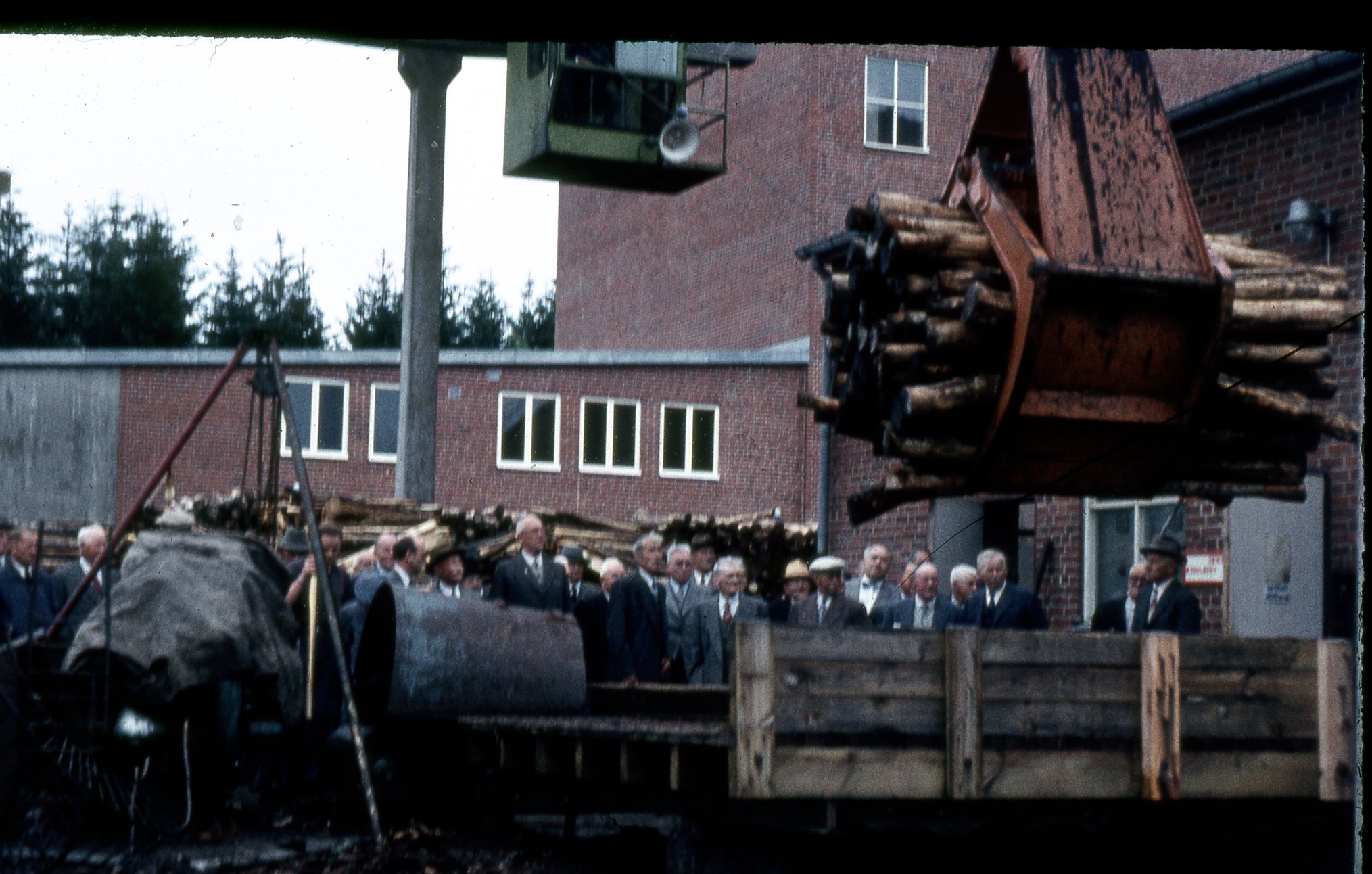 Fabrik Pensionärsutflykt Ballingslöv 1958