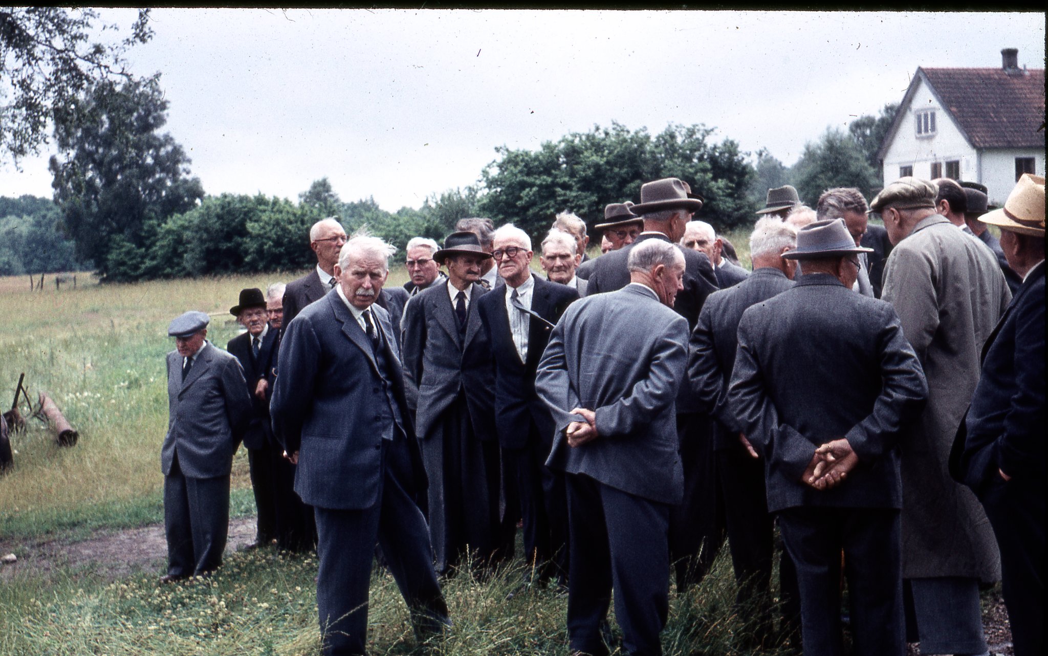 Fabrik Pensionärsutflykt Ballingslöv 1958