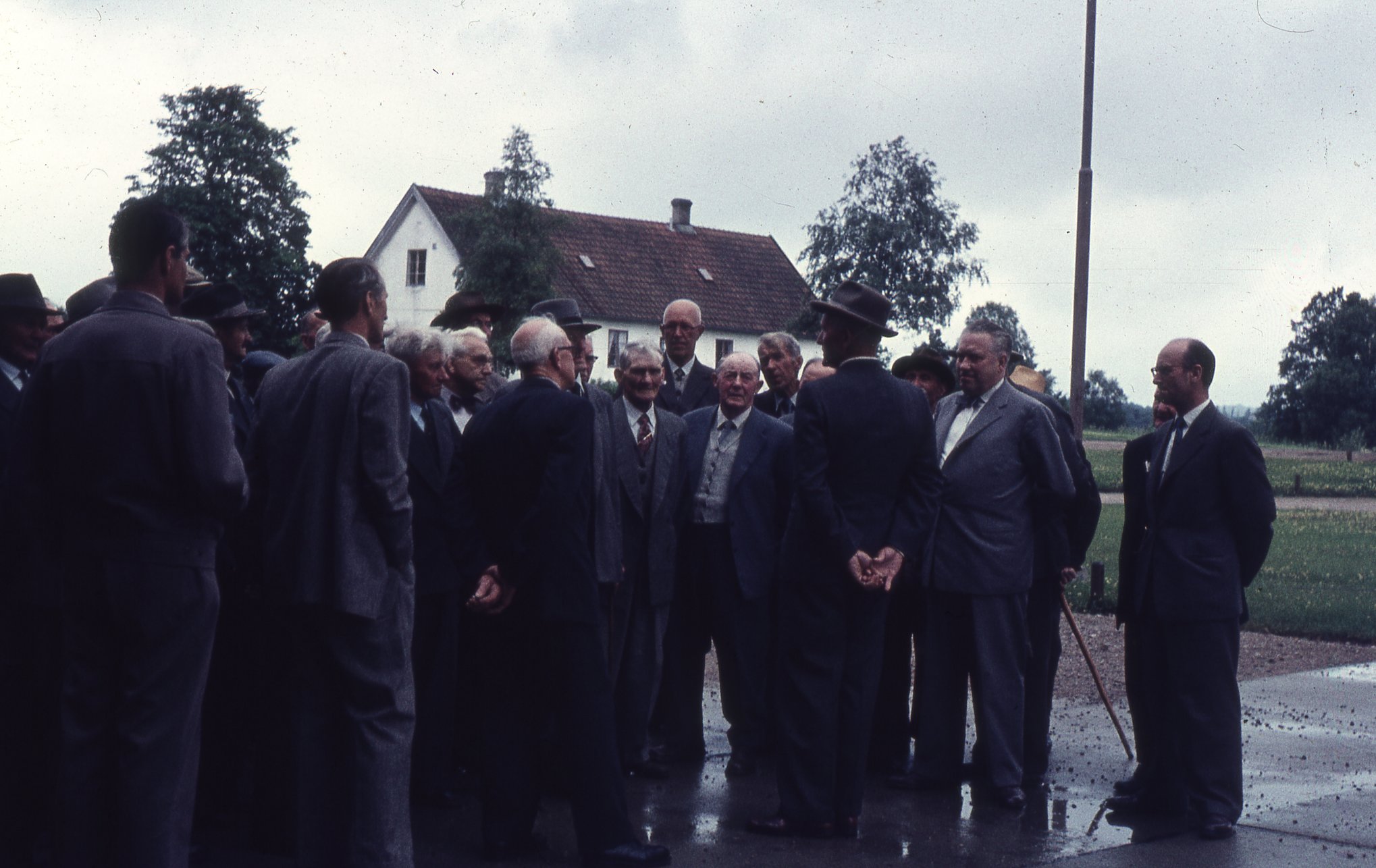 Fabrik Pensionärsutflykt Ballingslöv 1958