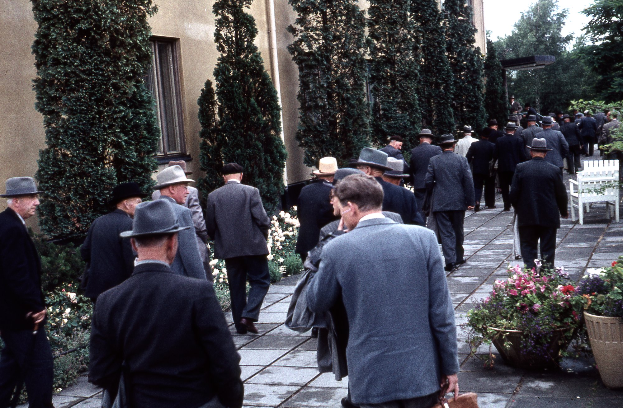 Fabrik Pensionärsutflykt Ballingslöv 1958