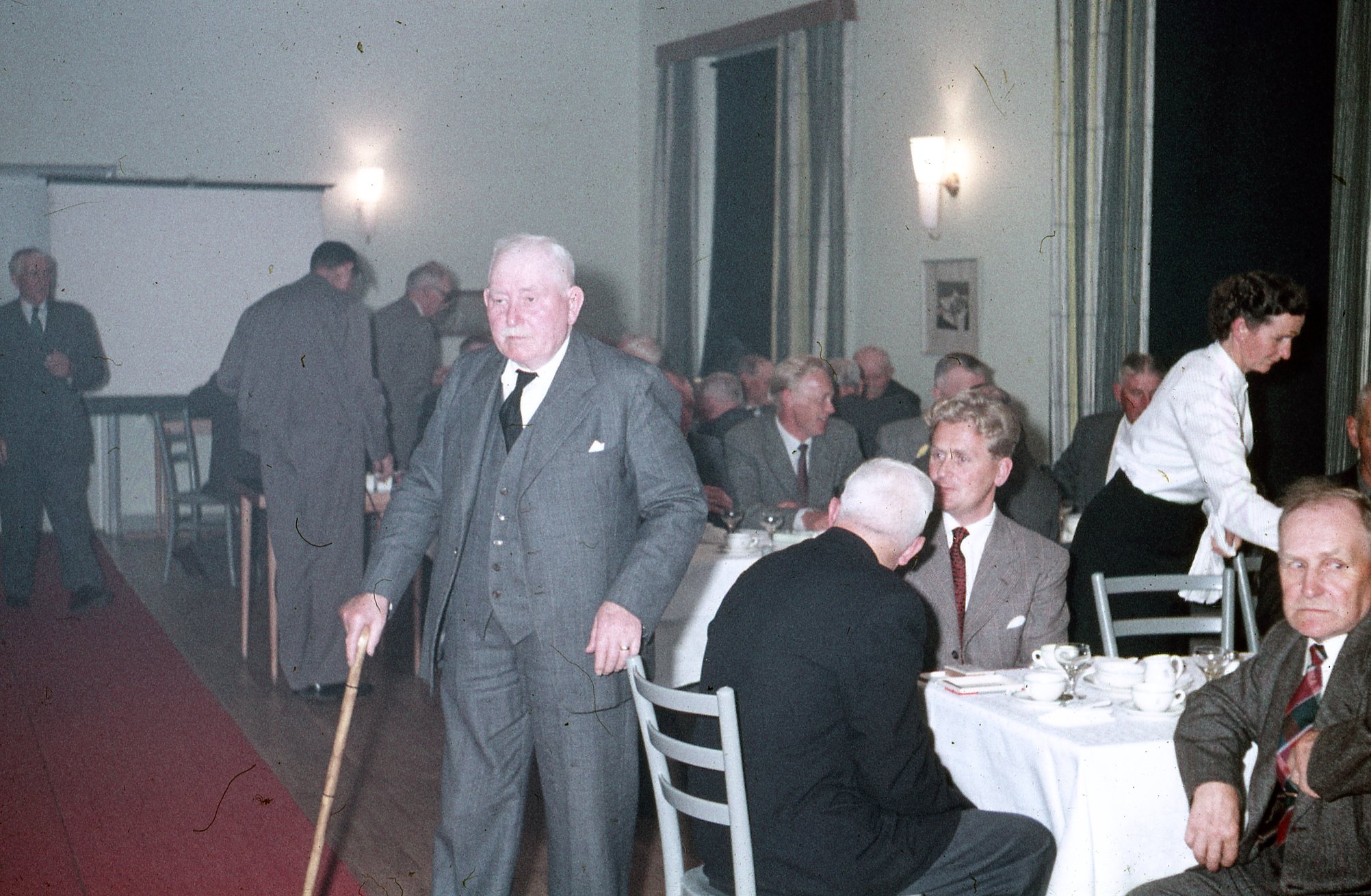 Fabrik Pensionärsutflykt Ballingslöv 1958