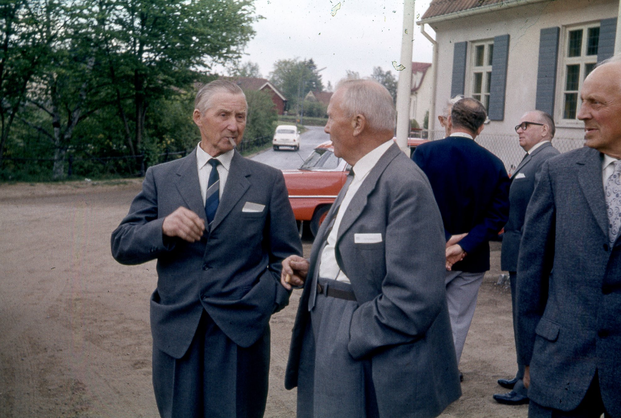 Fabrik Pensionärsutflykt Ballingslöv 1958