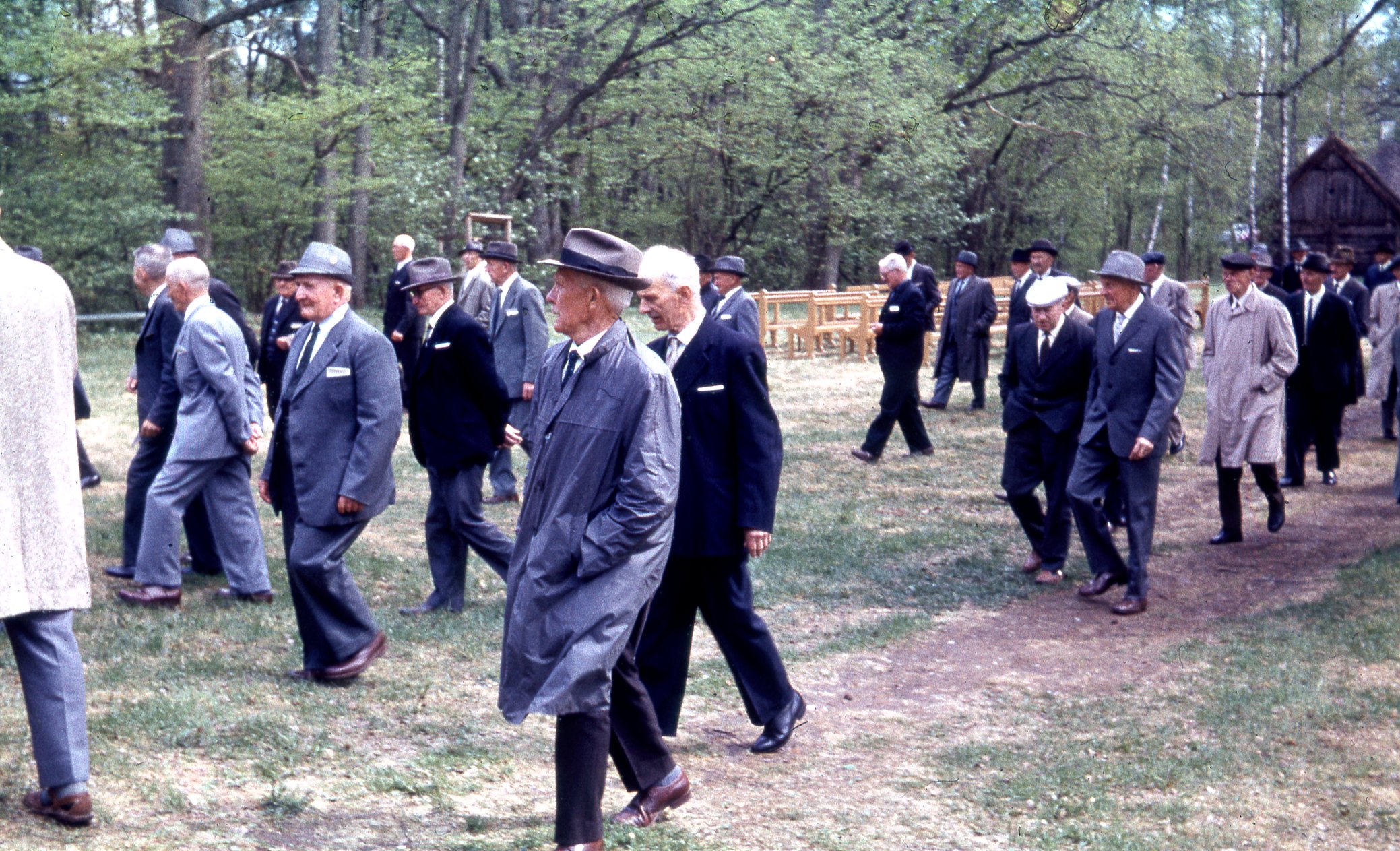 Fabrik Pensionärsutflykt Ballingslöv 1958