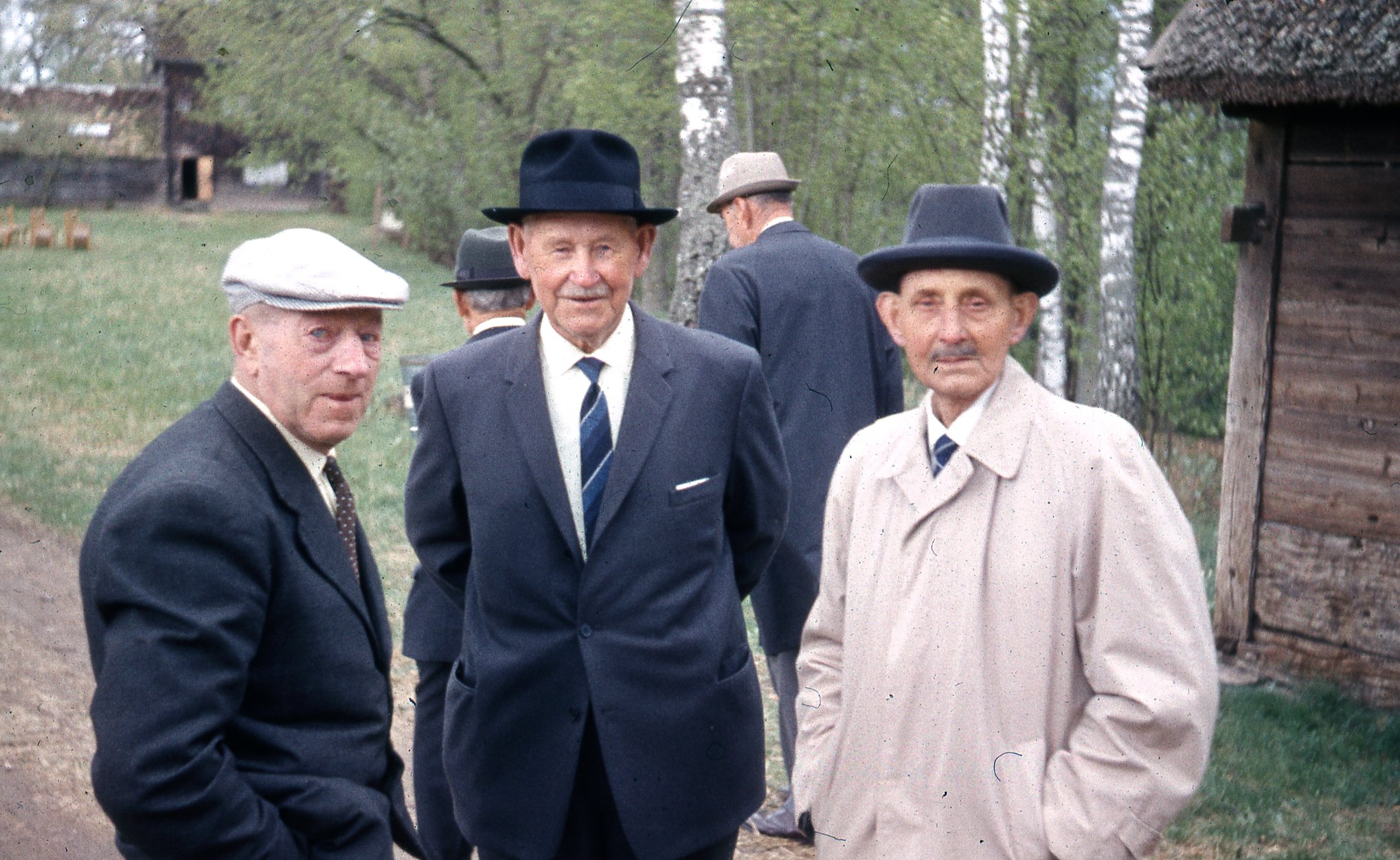 Fabrik Pensionärsutflykt Ballingslöv 1958