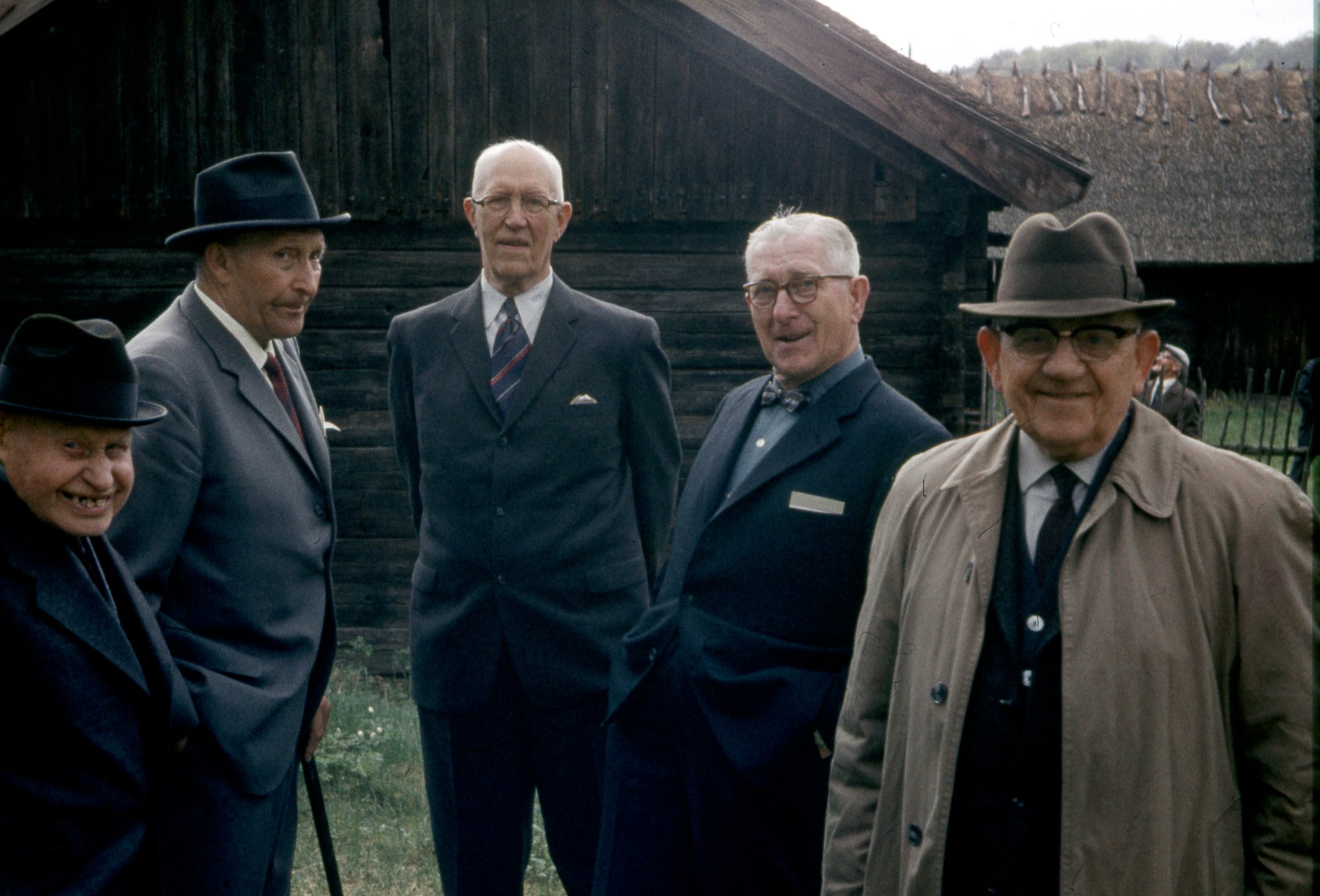 Fabrik Pensionärsutflykt Ballingslöv 1958