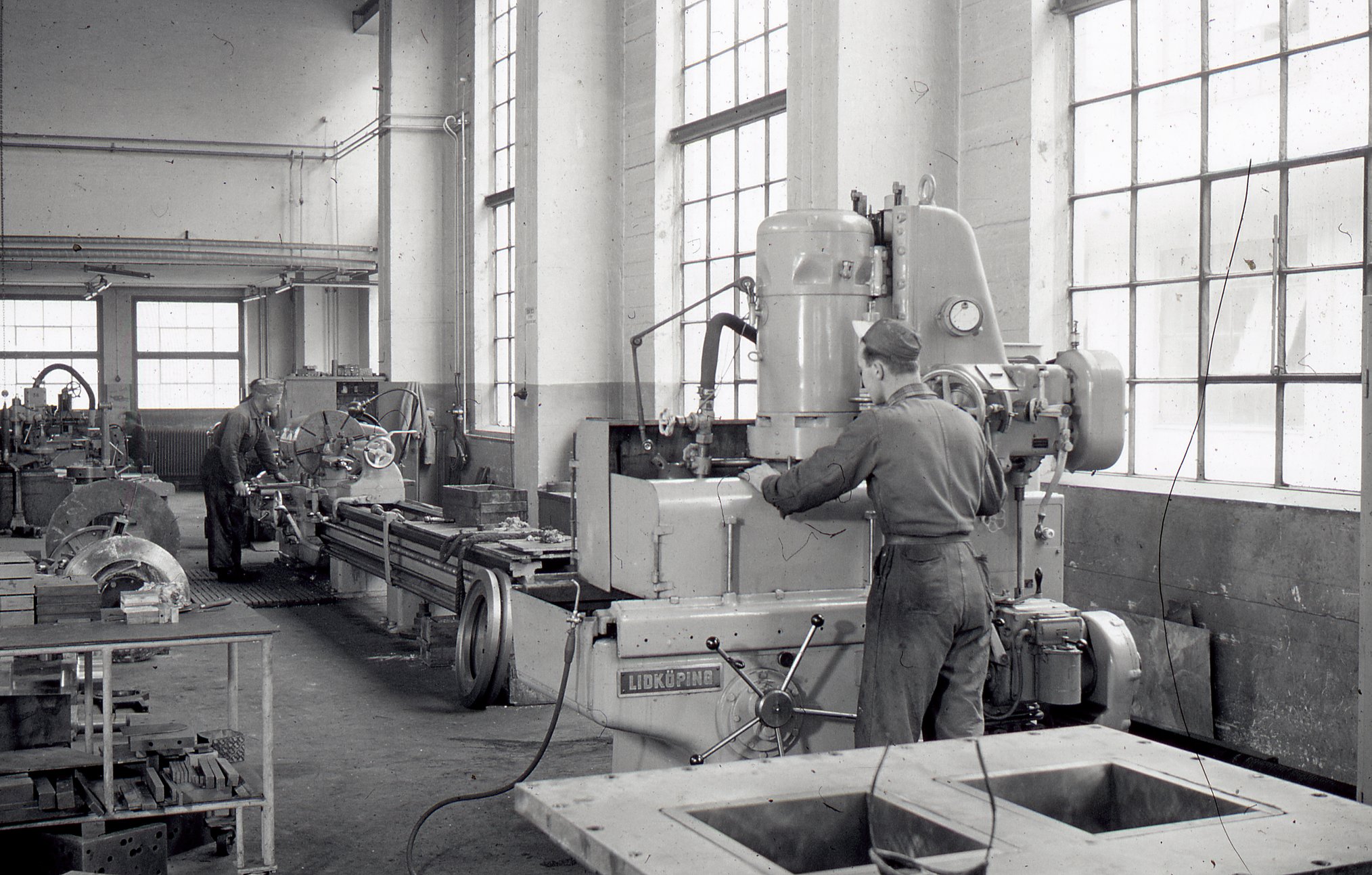 Fabrik Iföverken Mekaniska Verkstaden 1960