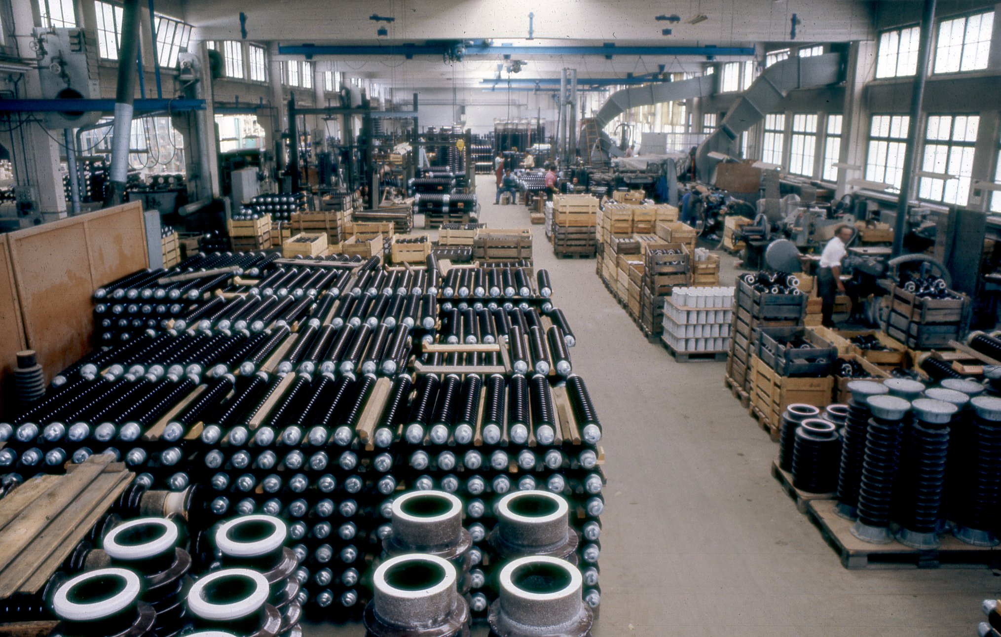 Fabrik Isolatorfabriken Hall