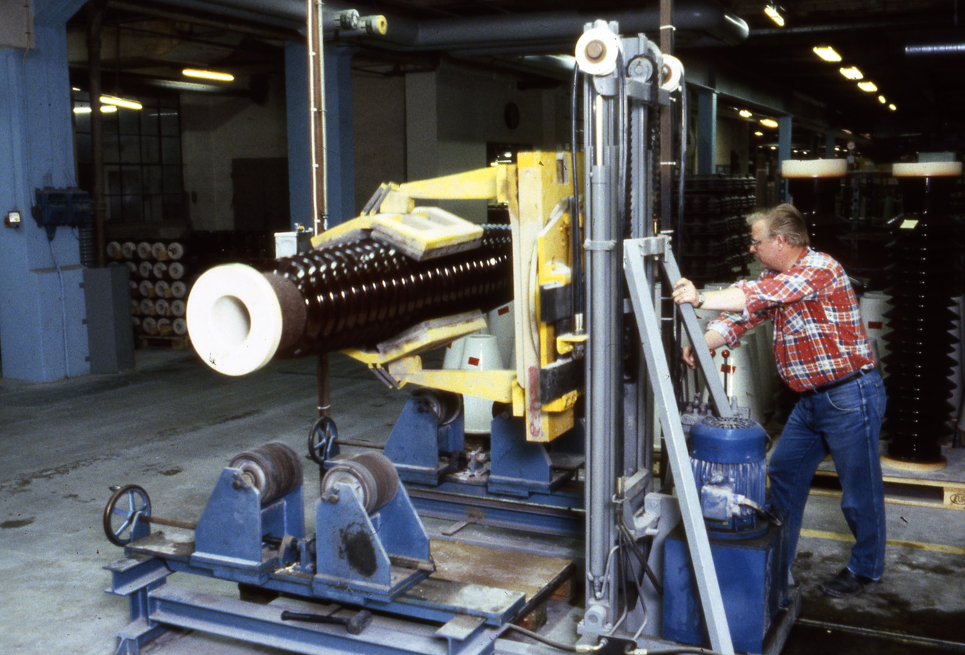 Fabrik Isolatorfabriken Kontroll