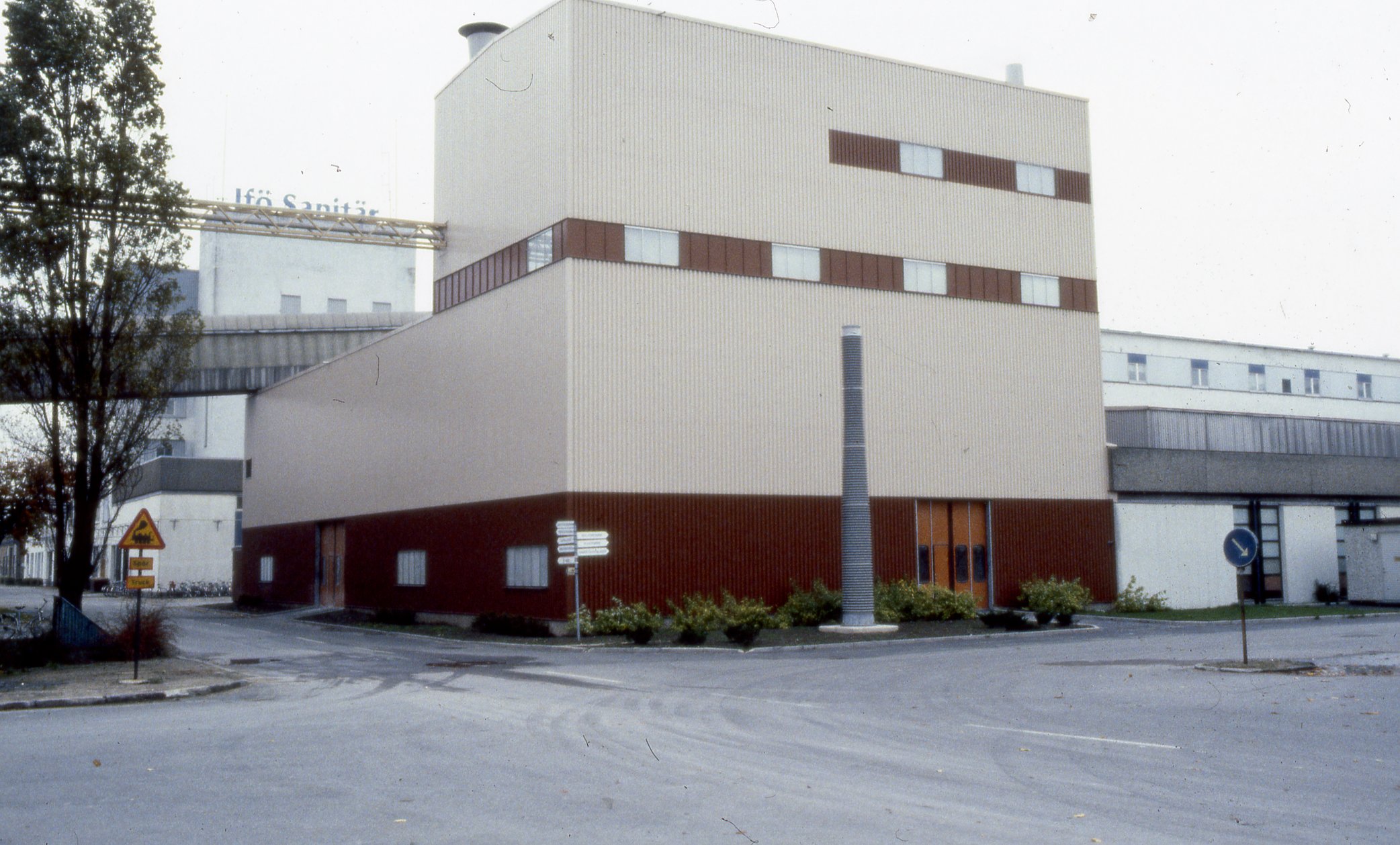 Fabrik Isolatorfabriken Isostatpresshall 1980