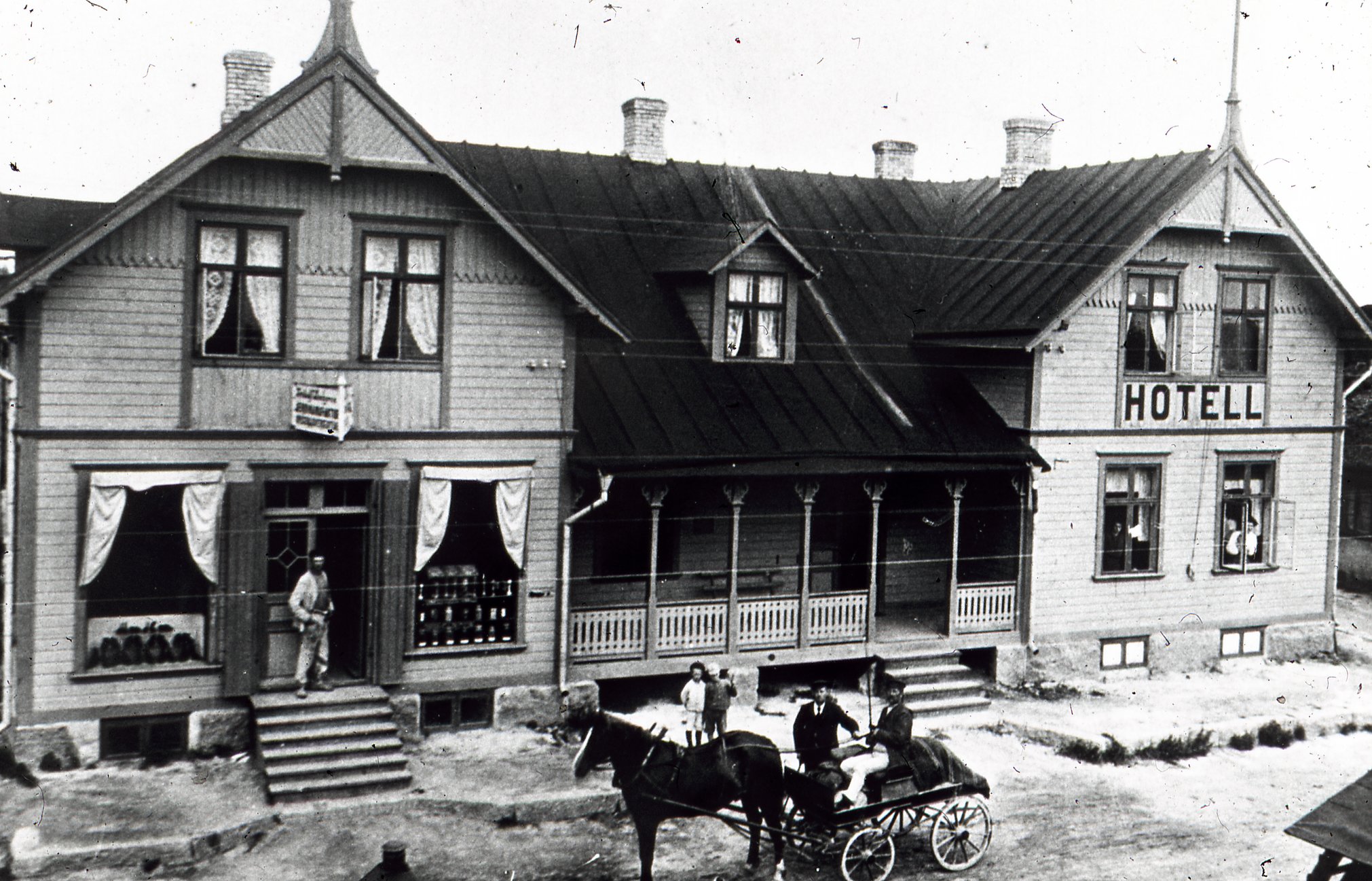 Bromölla Petterssons Affär och Hotell 1920-tal