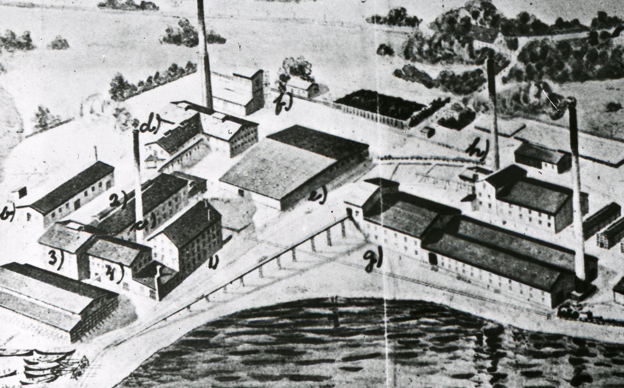 Fabrik Ifö Cementfabriks AB Aktiebolaget Ifö Chamotte & Kaolinverk 1910-tal