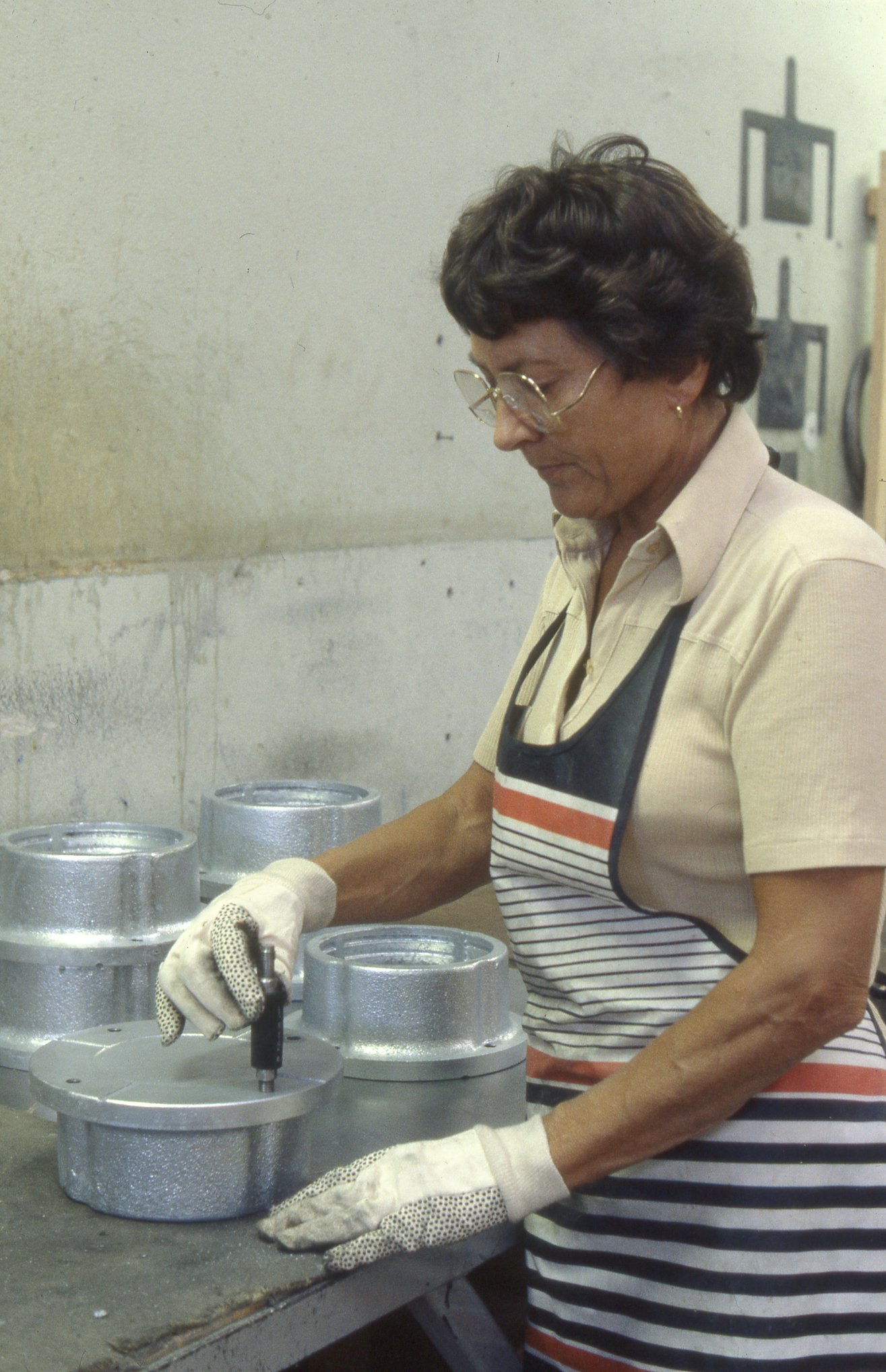 Fabrik Isolatorfabriken Isolatorer Kontroll