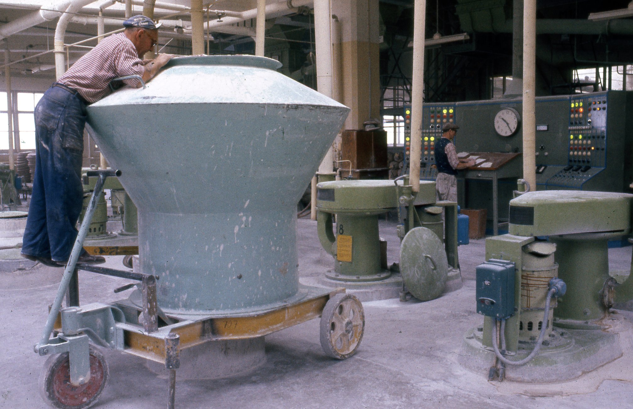 Fabrik Iföverken Malverket Massaberedning 1980