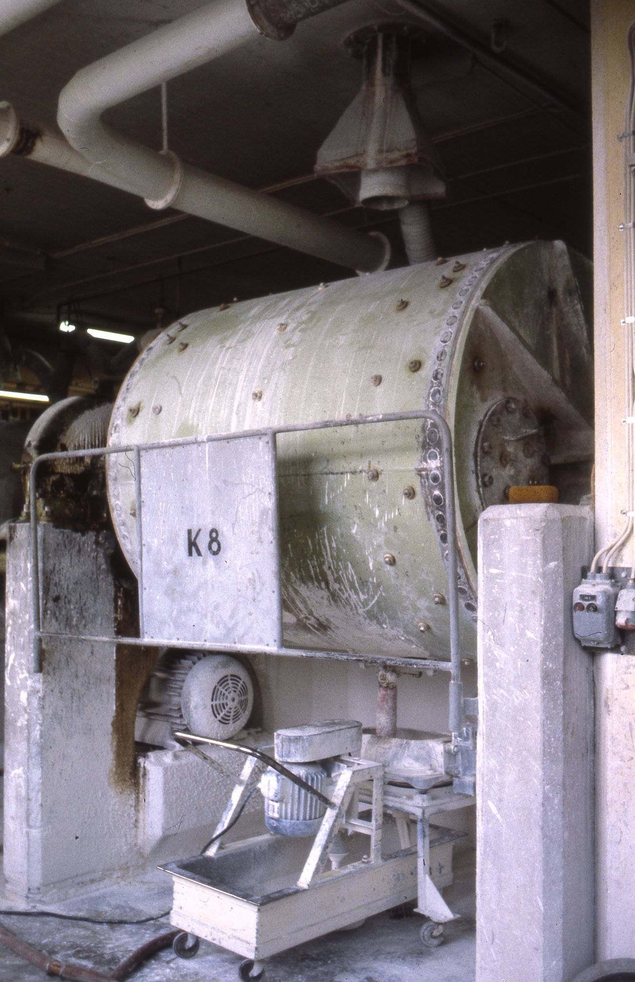 Fabrik Iföverken Malverket Massaberedning 1980