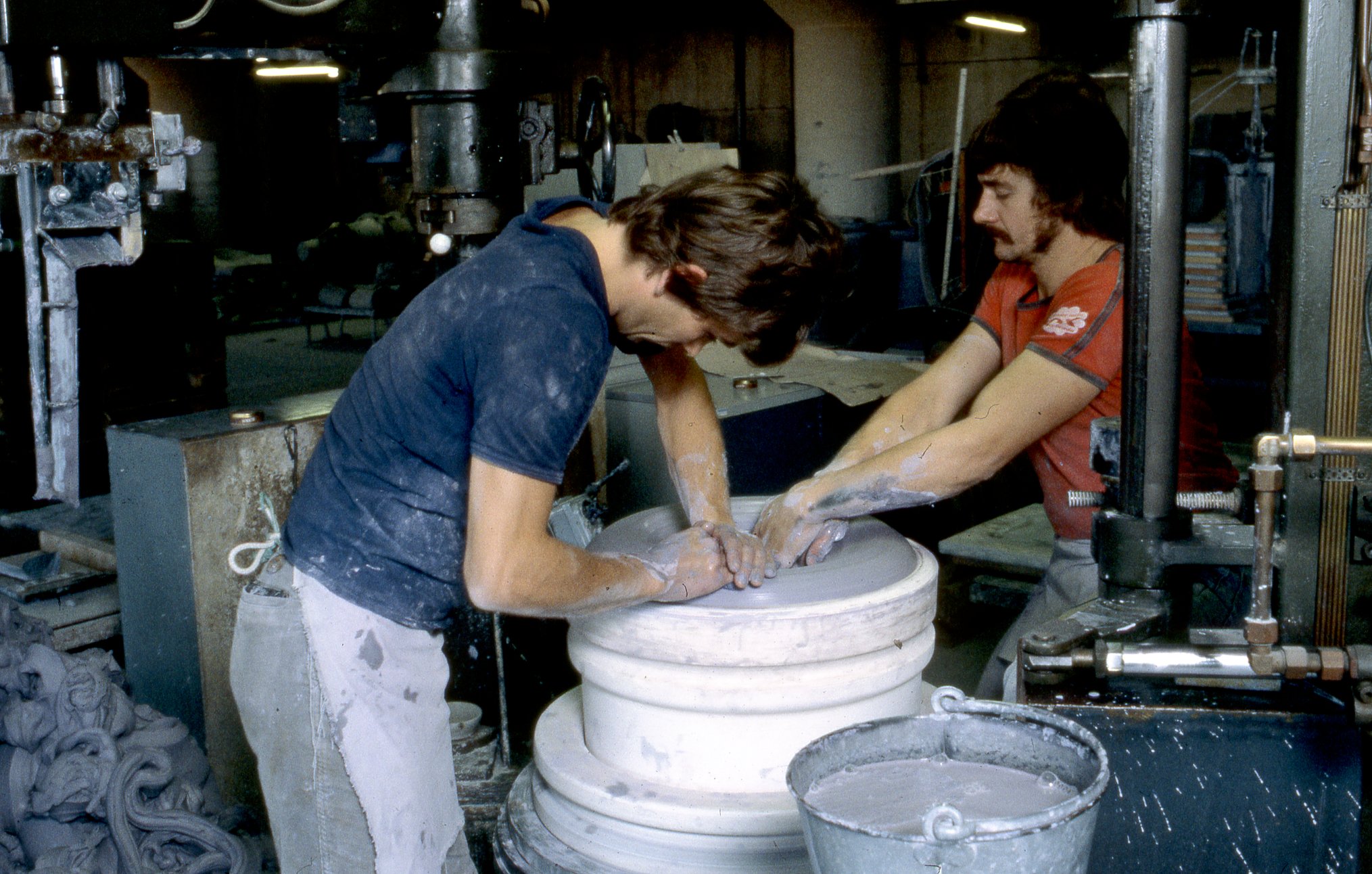 Fabrik Iföverken Isolatorfabriken Informning 1980